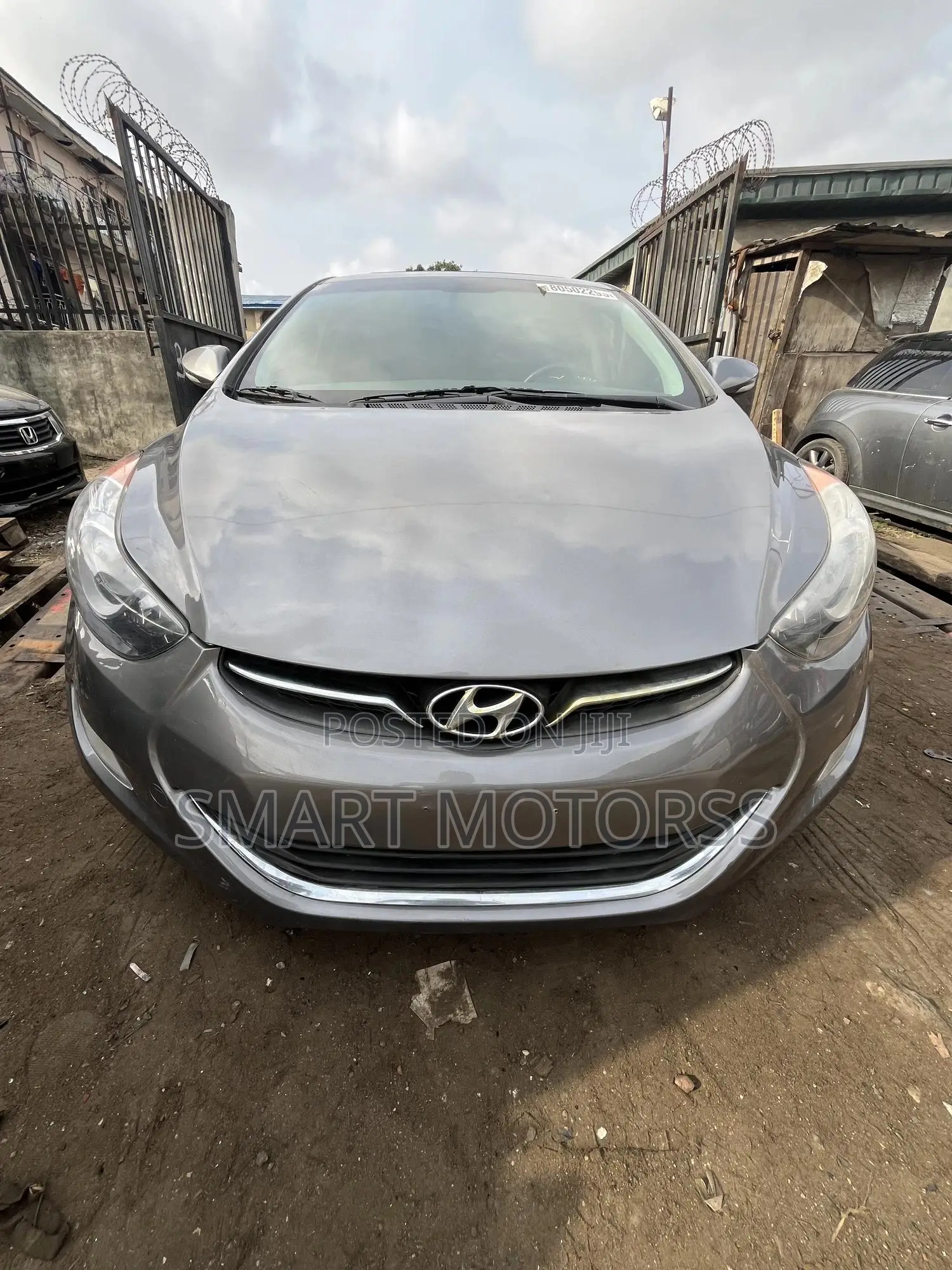 Hyundai Elantra Limited 2011 Gray