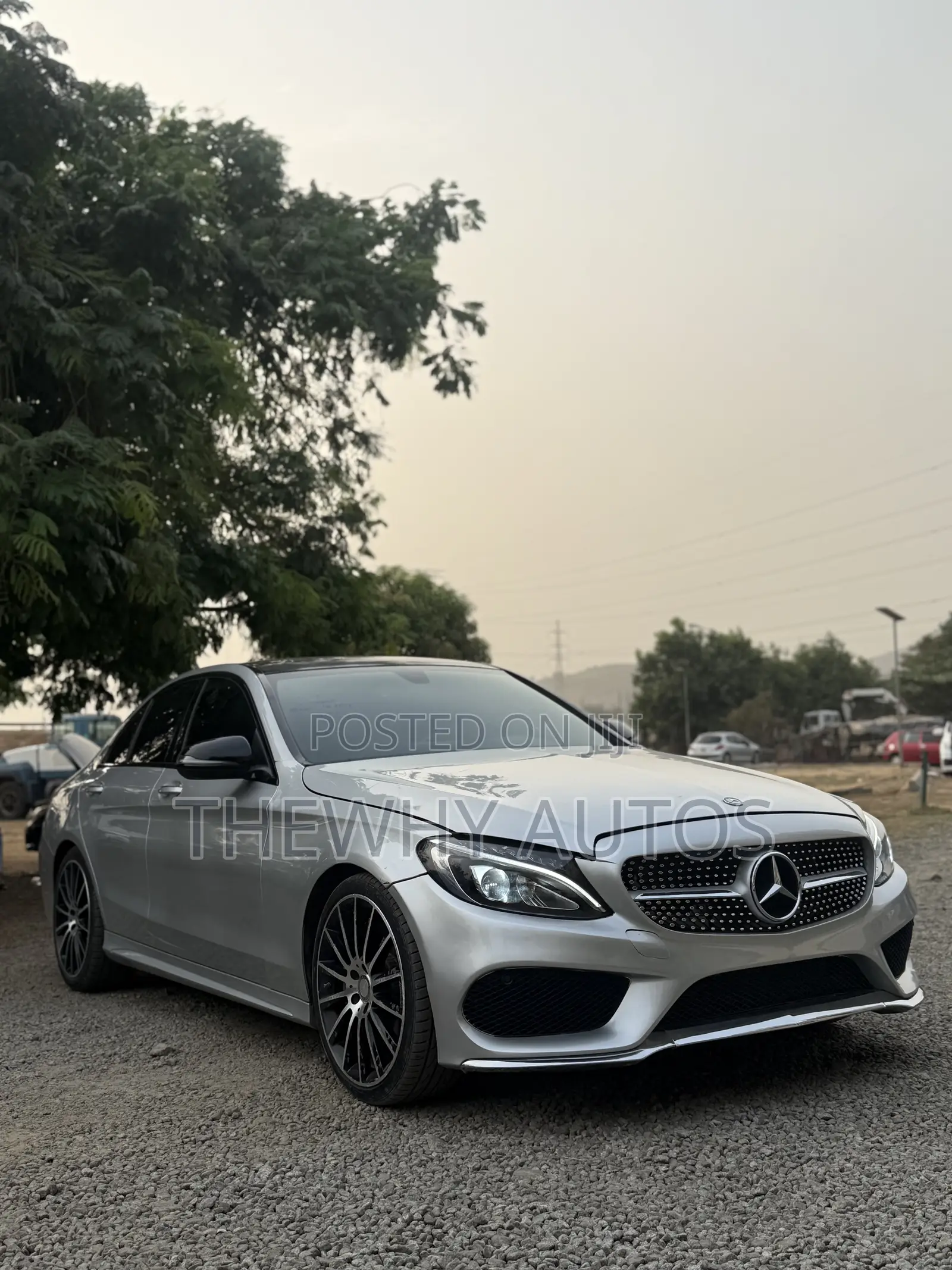 Mercedes-Benz C300 Sport 4Matic Sedan AWD (2.0L 4cyll 7A) 2016 Silver