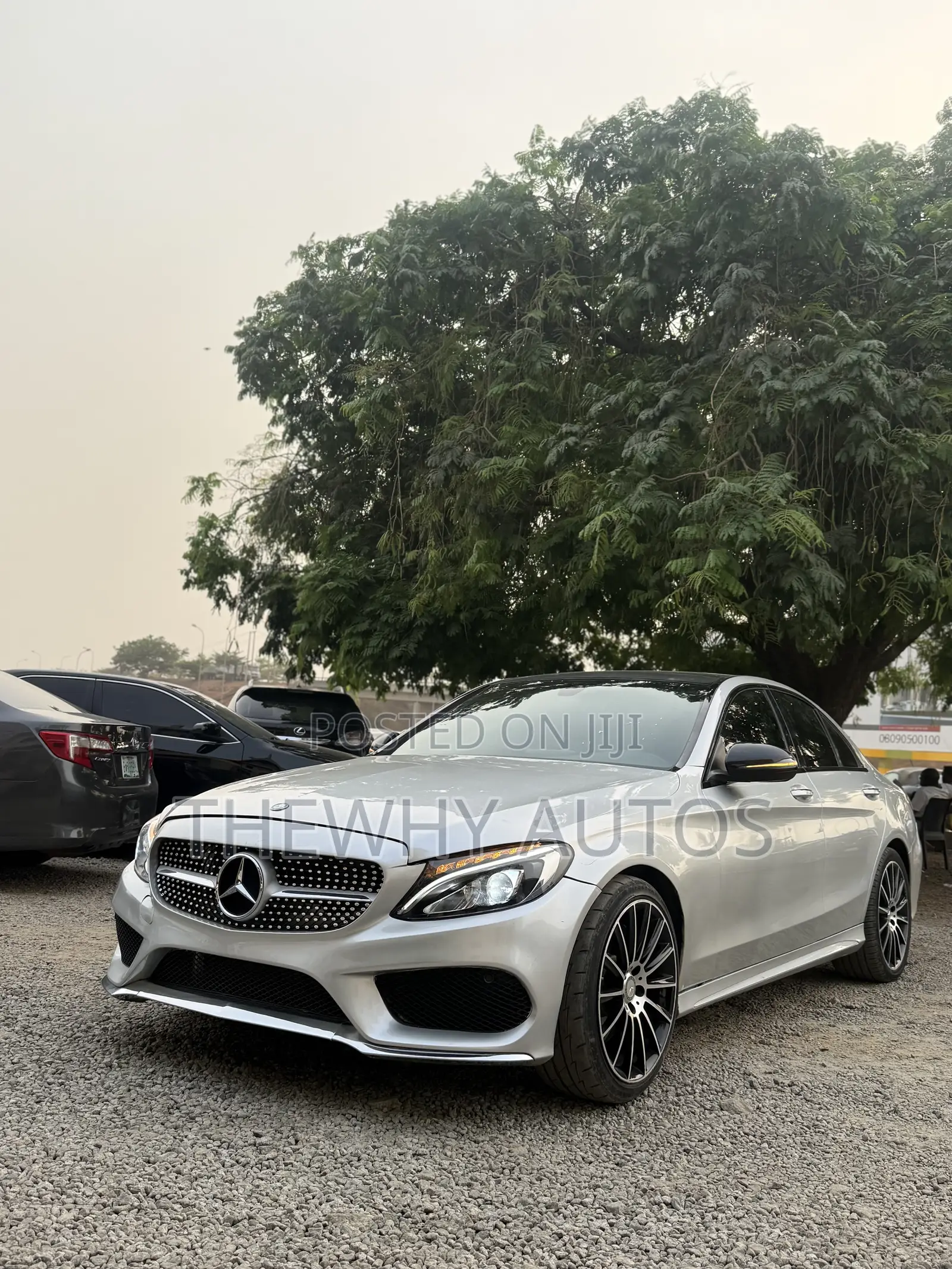 Mercedes-Benz C300 Sport 4Matic Sedan AWD (2.0L 4cyll 7A) 2016 Silver