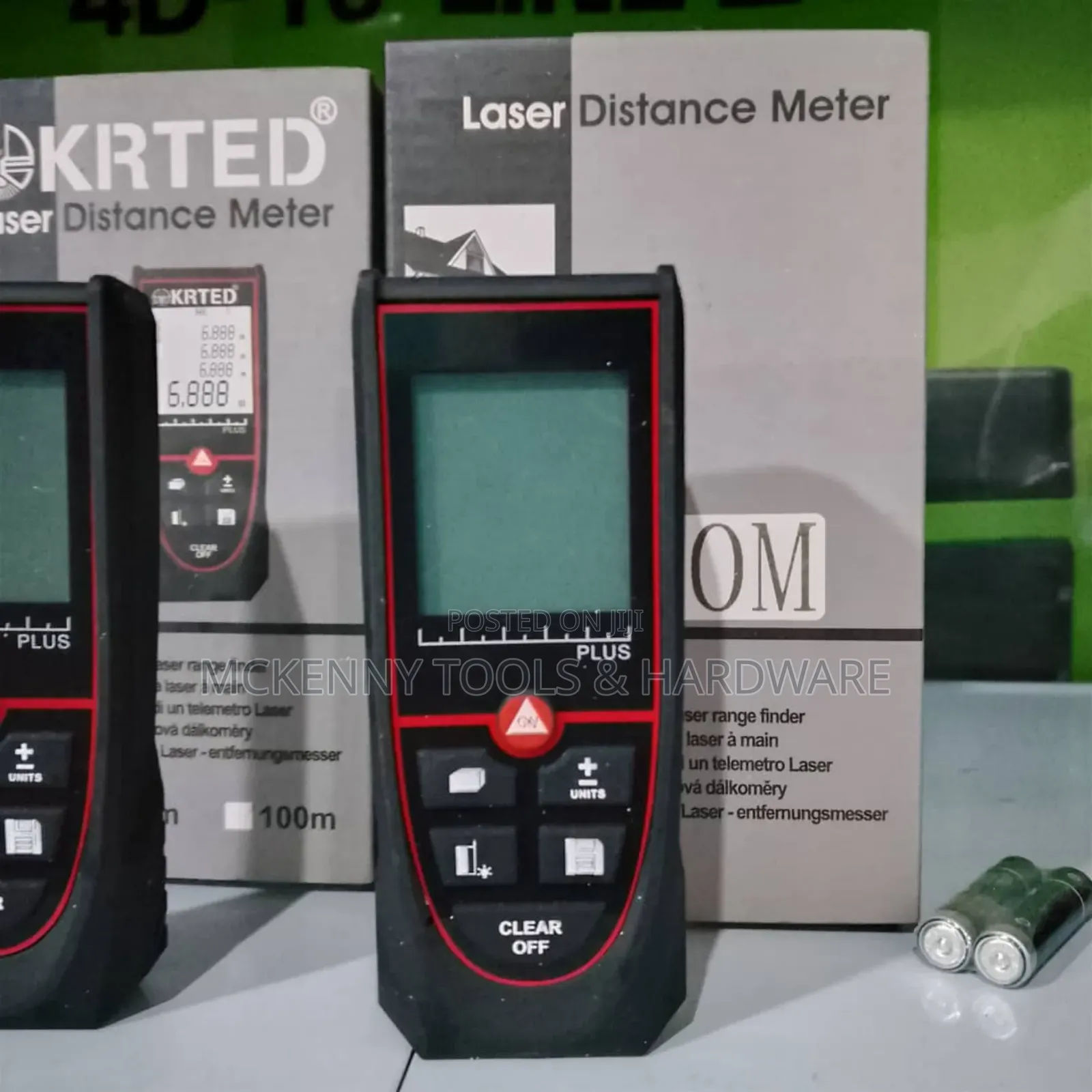 Krted 50m Laser Distance Meter, Designed
