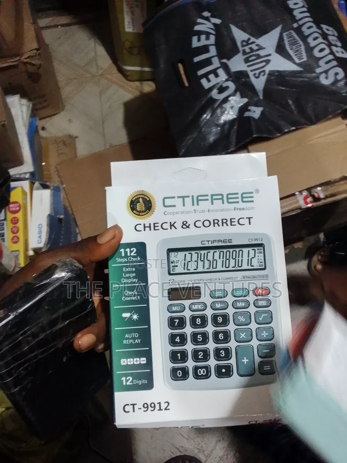 Medium Pos Paper Carton || and Ctifree Calculators
