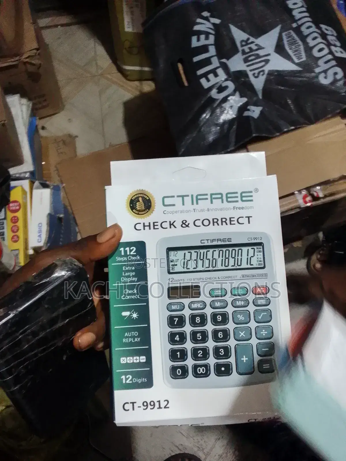Medium Pos Paper Carton || and Ctifree Calculators