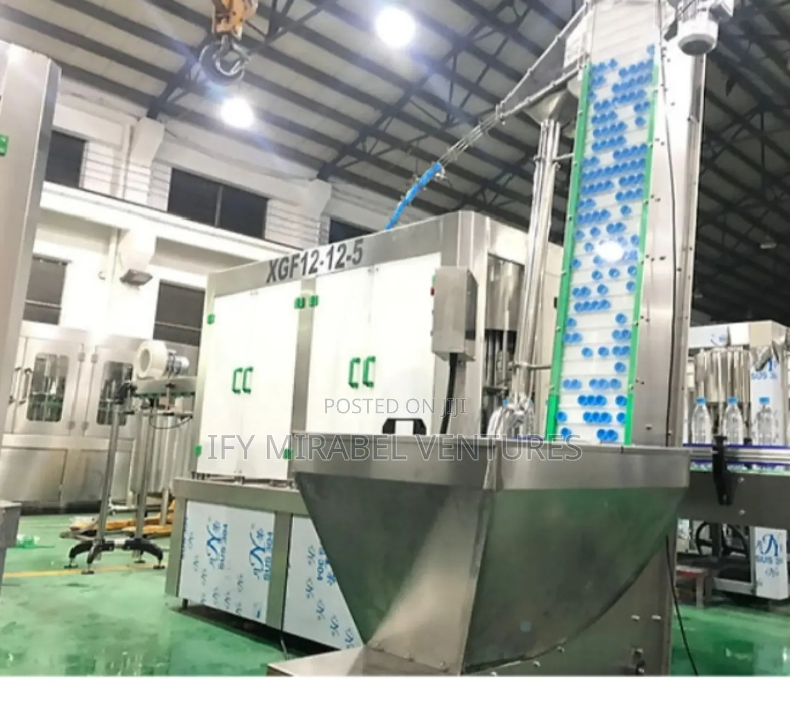 Automatic Bottle Water Washing Filling Capping Machine 12-12-5