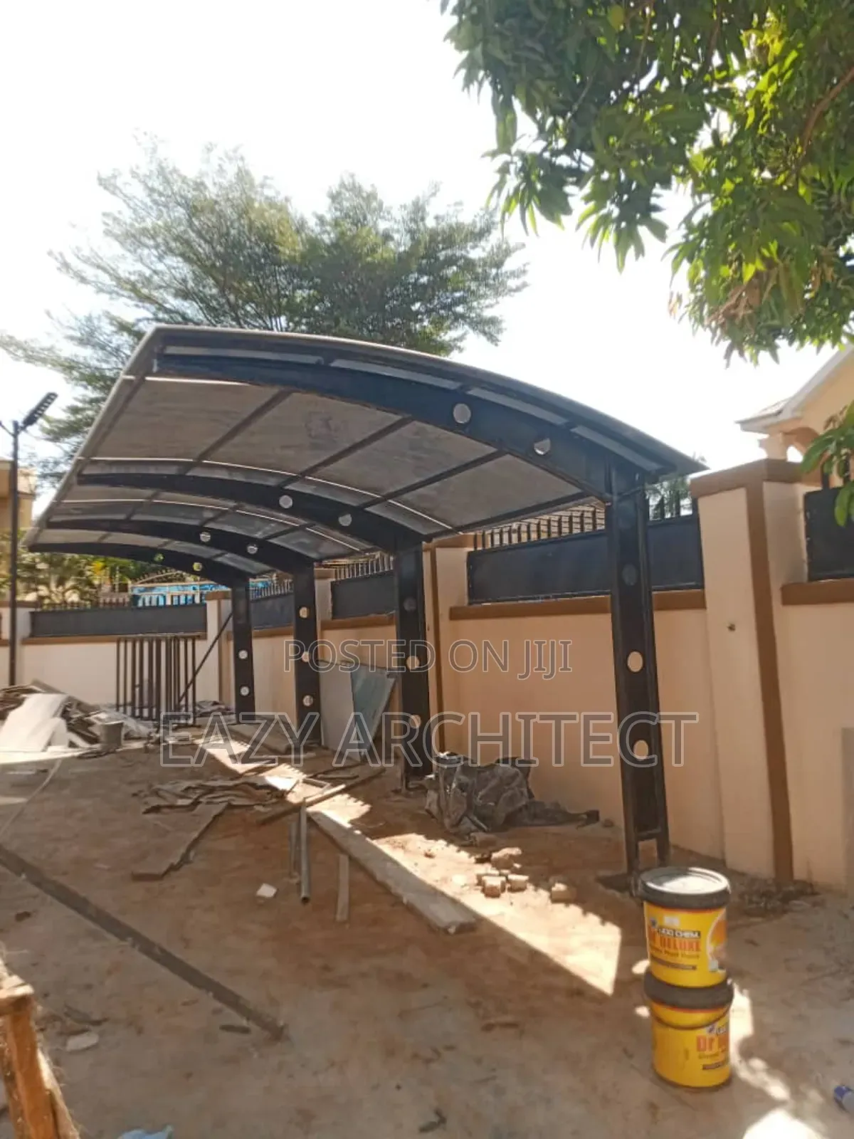 Car Shade Construction