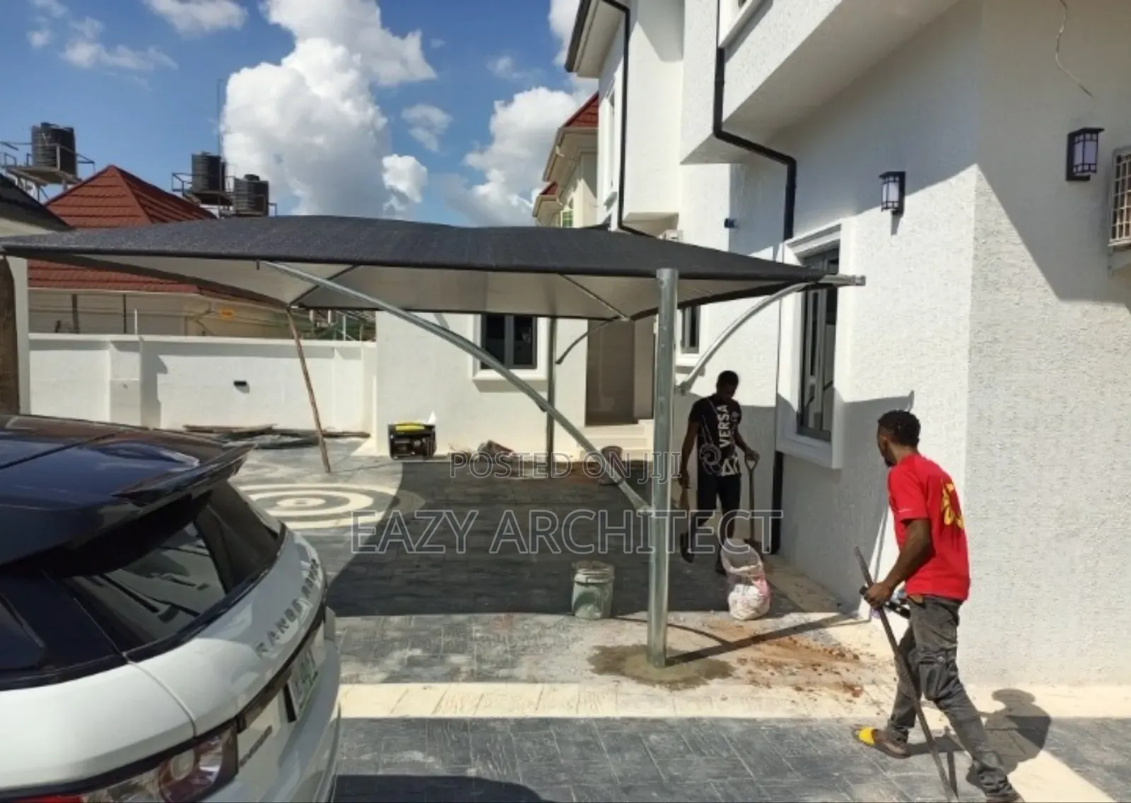 Car Shade Construction