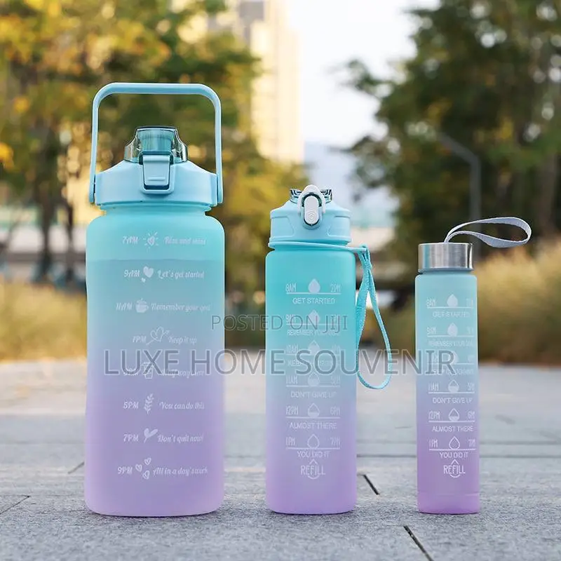 3 in 1 Water Bottle / Gym Sport Bottle 2litre