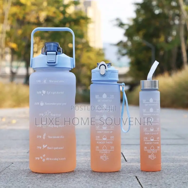3 in 1 Water Bottle / Gym Sport Bottle 2litre