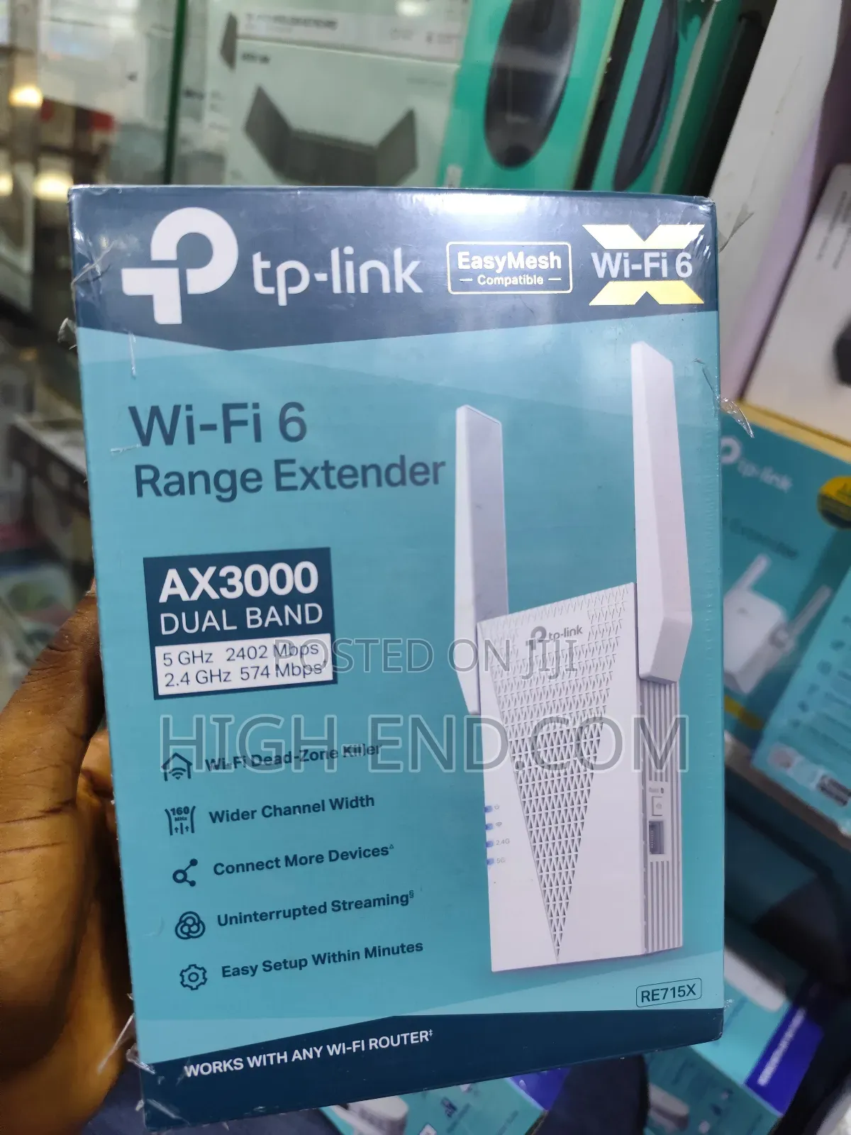 Tp Link Ax3000 Re715x Wifi 6 Range Extender