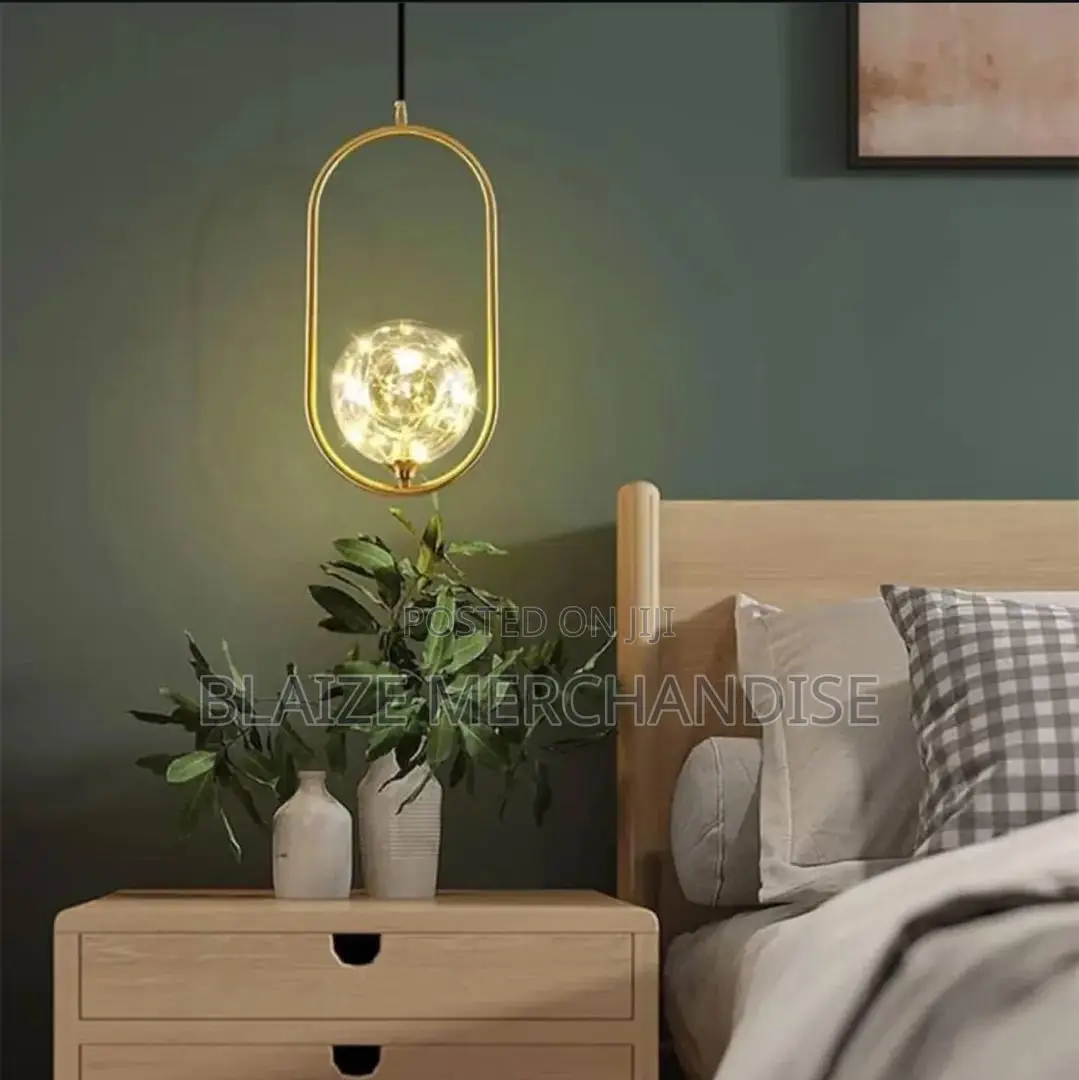 Post Modern Nordic Fairy Light Glass Pendant Light