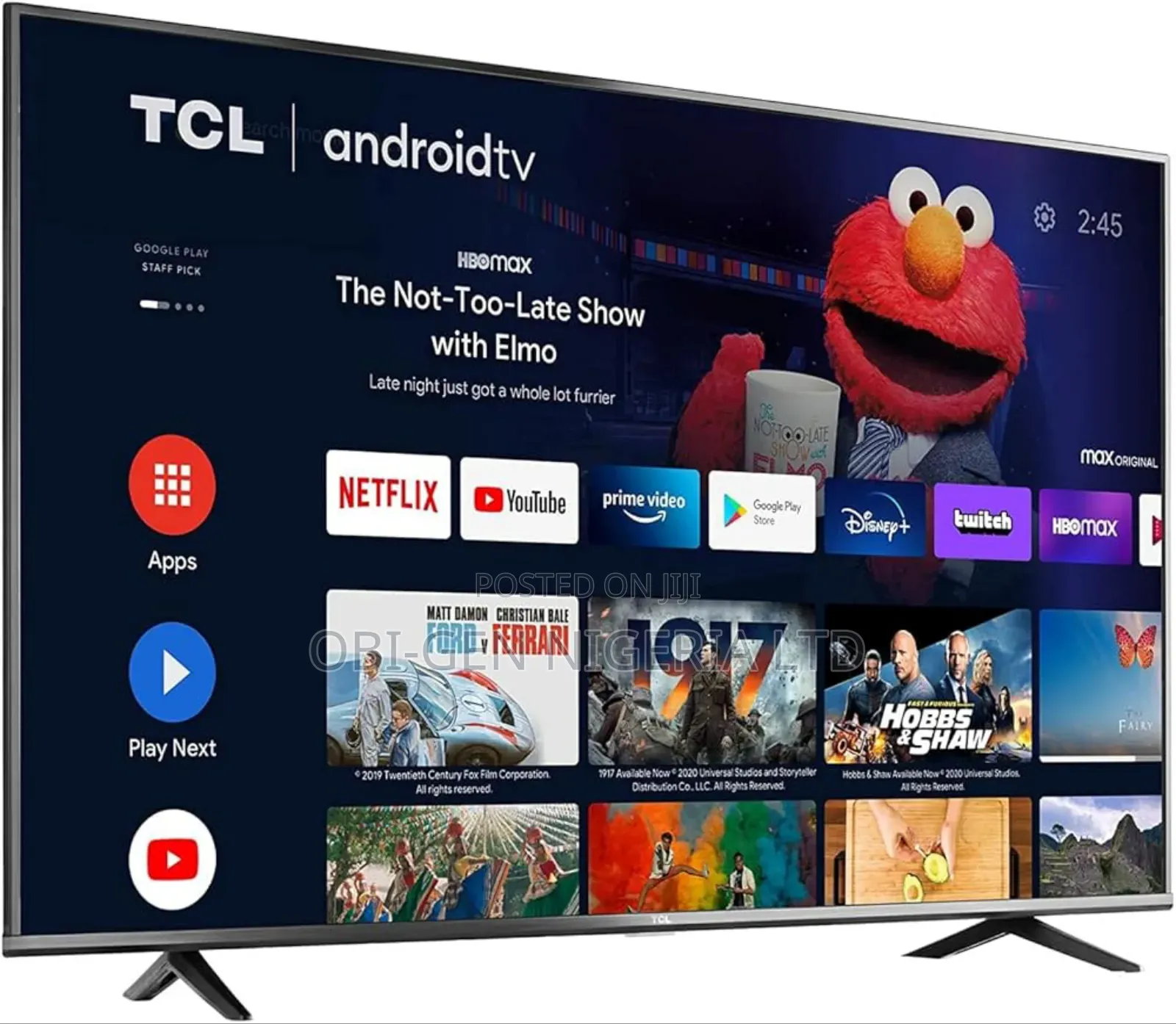 Tcl 43" Android Smart Tv! Enjoy Stunning Full Hd Or 4k Uhd Set