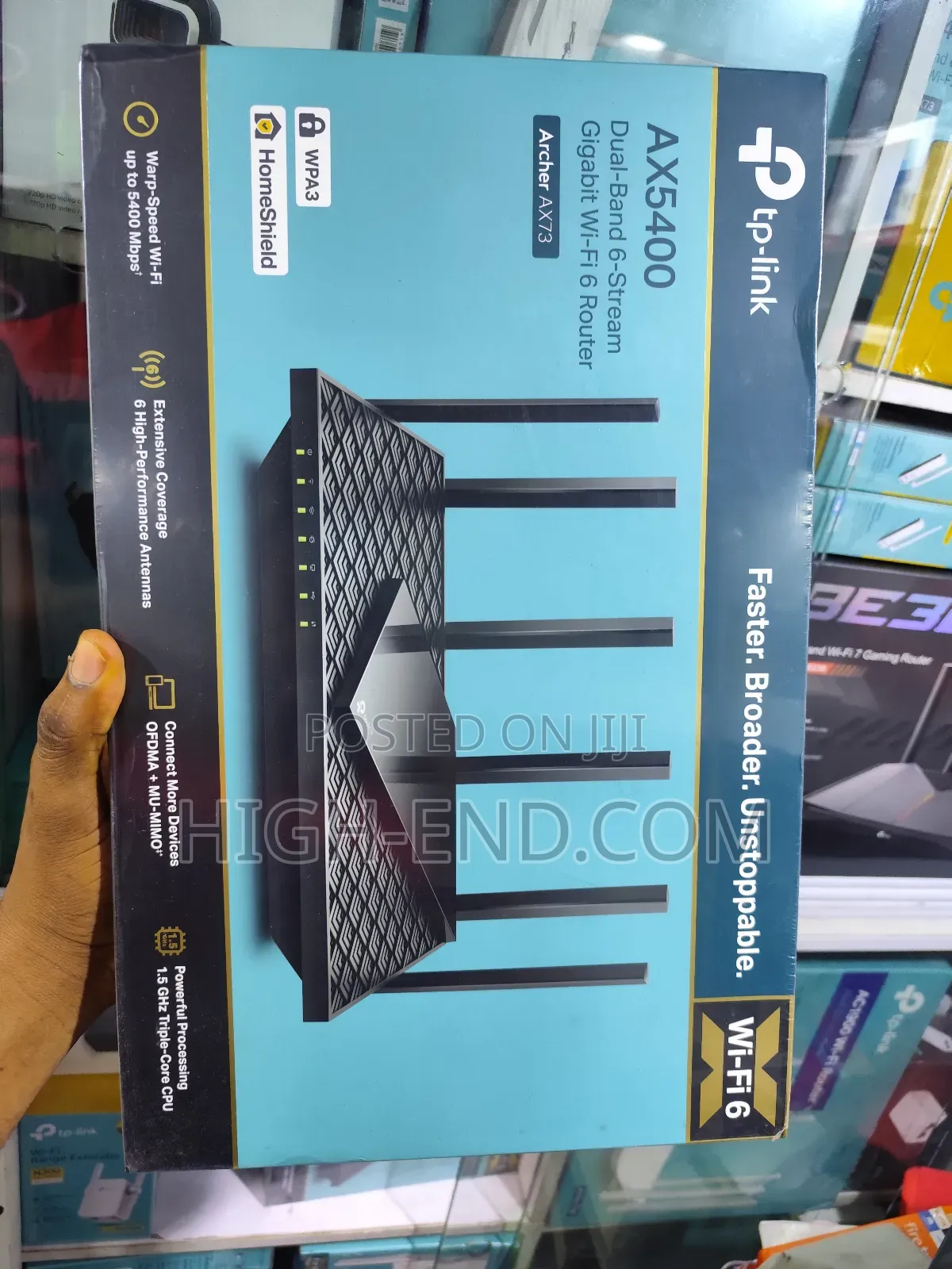 Tp-Link Ax6400 Dual Band 6 Stream Archer Ax73 Router