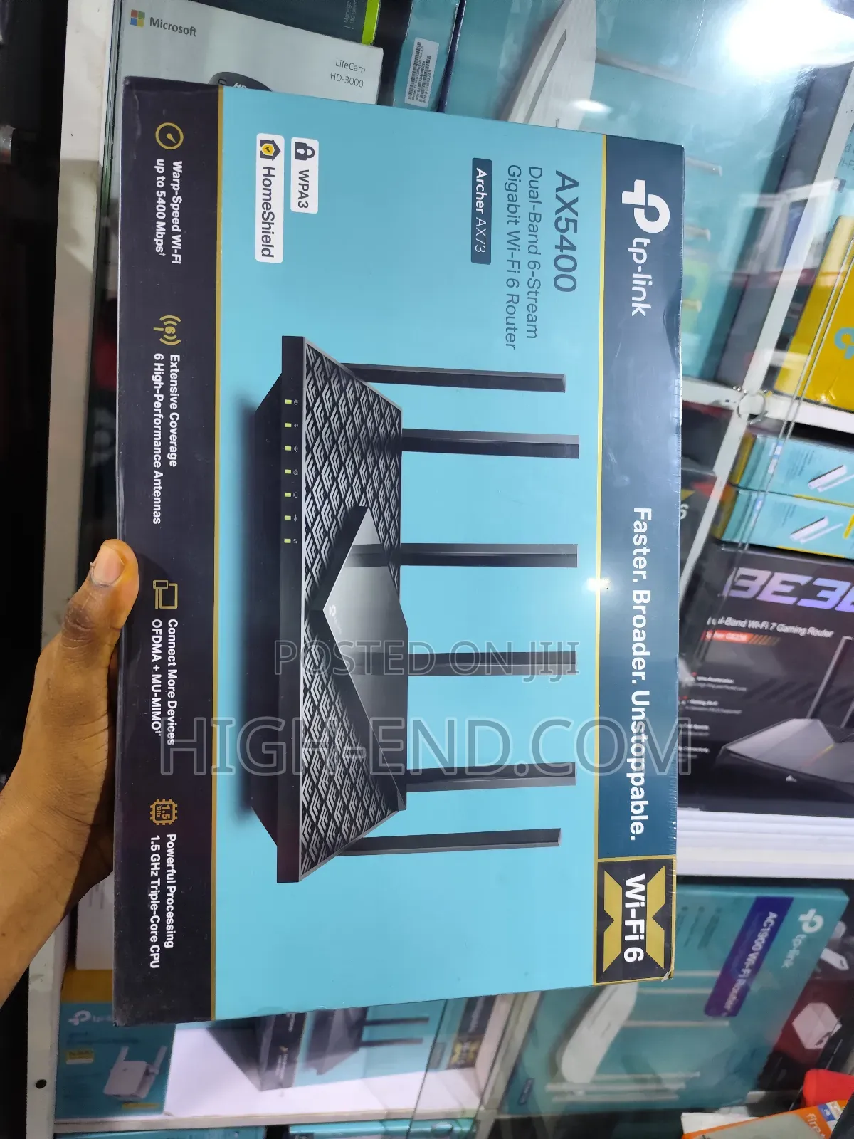 Tp-Link Ax6400 Dual Band 6 Stream Archer Ax73 Router