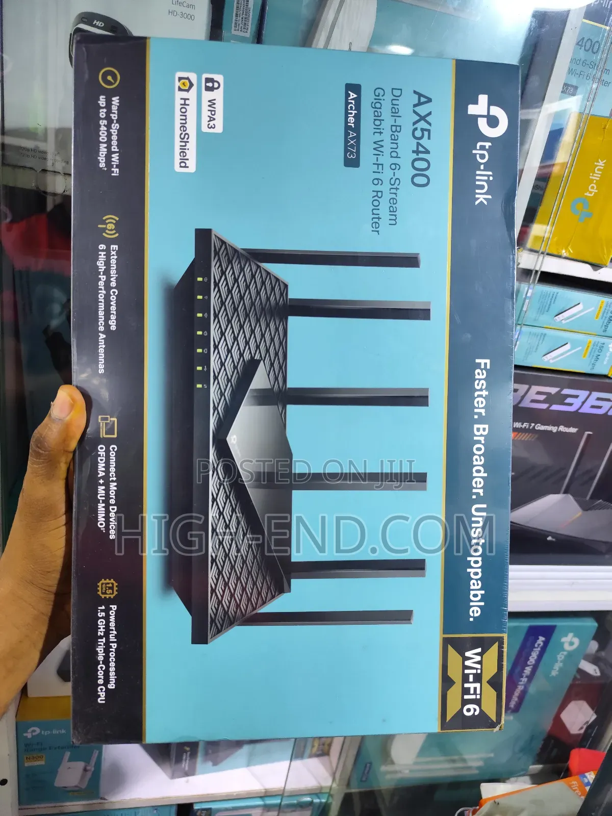 Tp-Link Ax6400 Dual Band 6 Stream Archer Ax73 Router