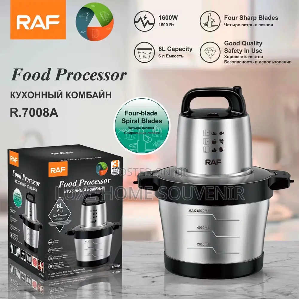 Raf 6 Litre Food Processor / Yam Pounder