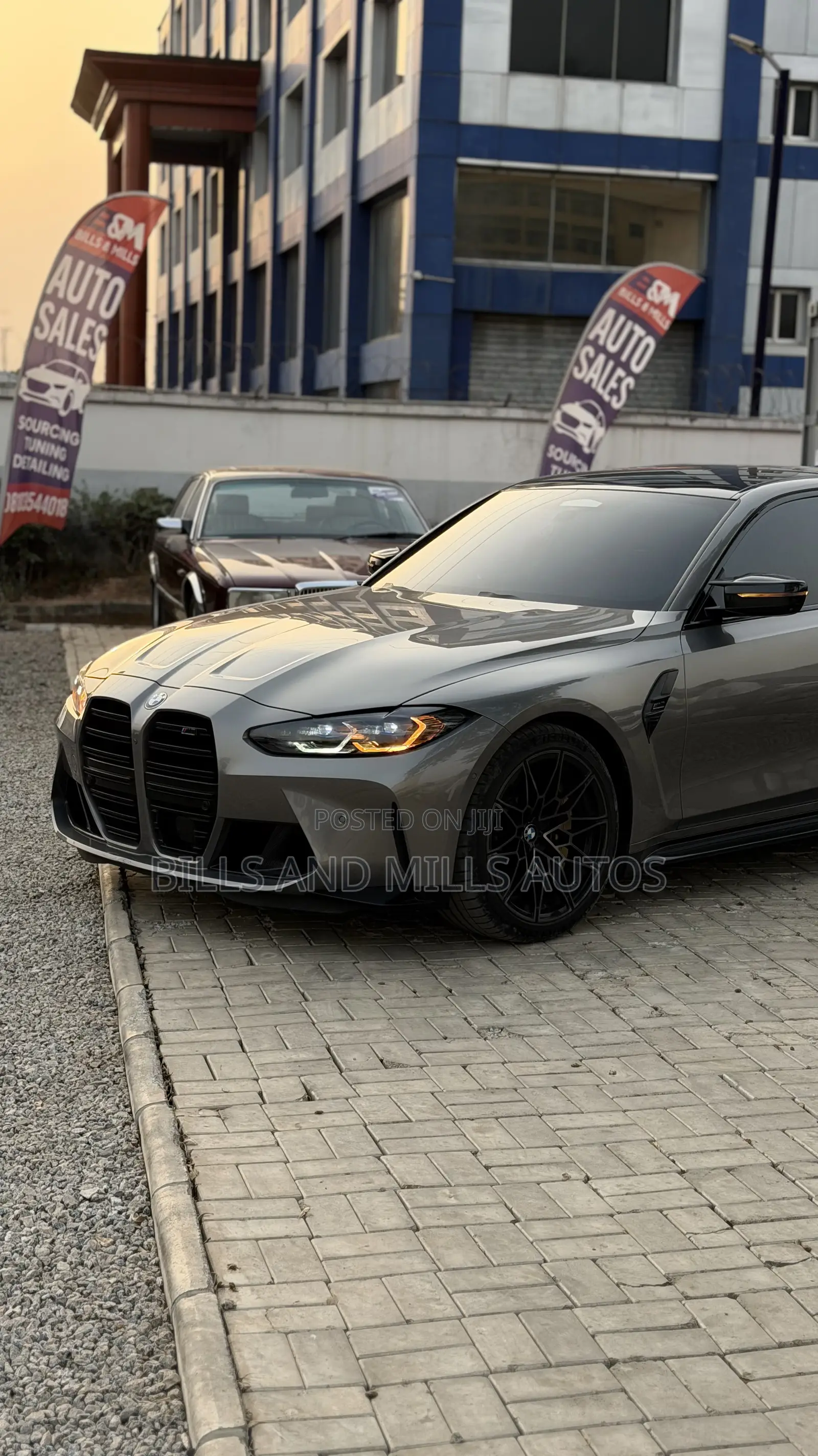 BMW M3 Competition 2022 Gray