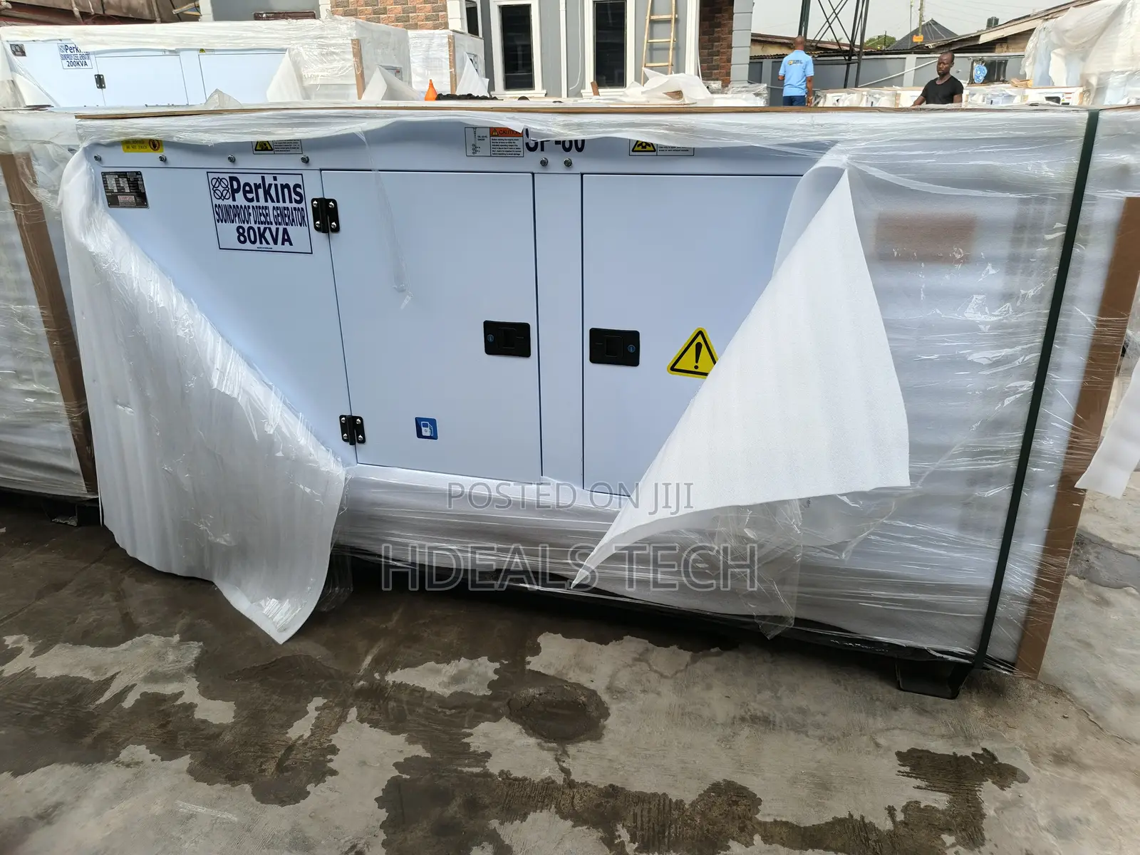 Perkins 80kva Soundproof Generator – Heavy Duty Performance