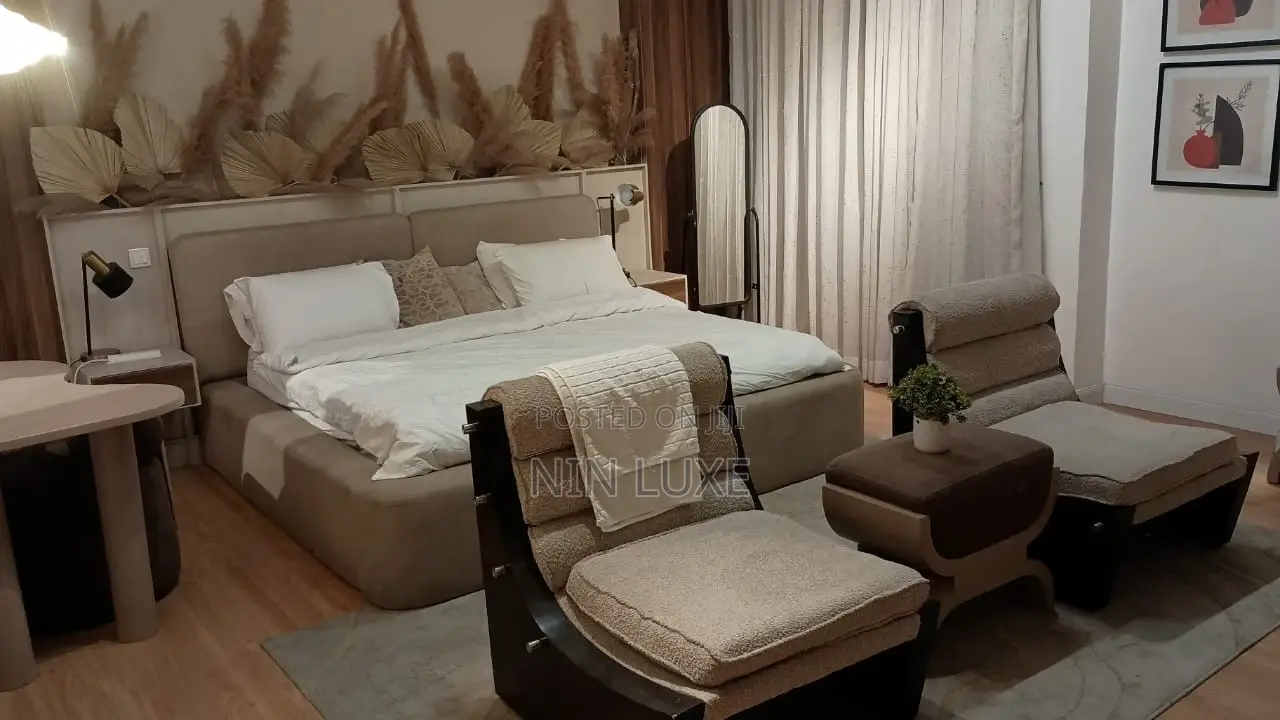 A Tastefully Furnished Masters Bedroom in a Shared Apartment