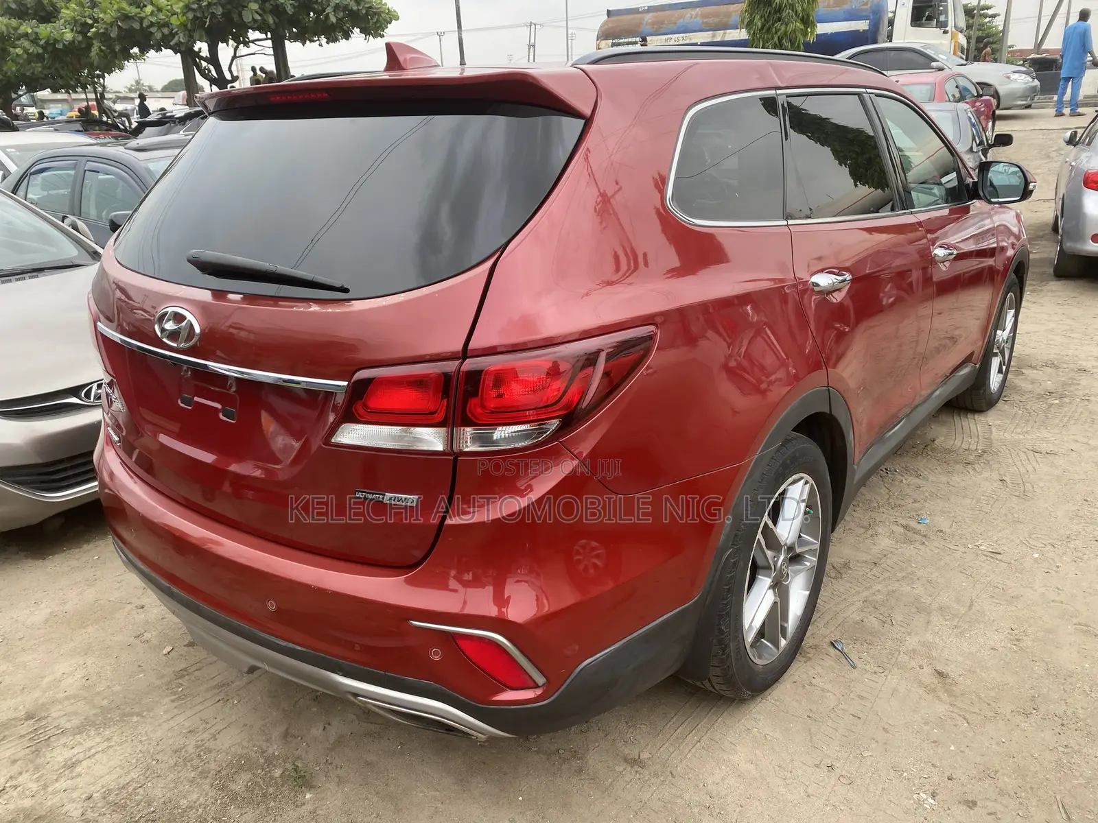 Hyundai Santa Fe SE Ultimate AWD 2018 Red