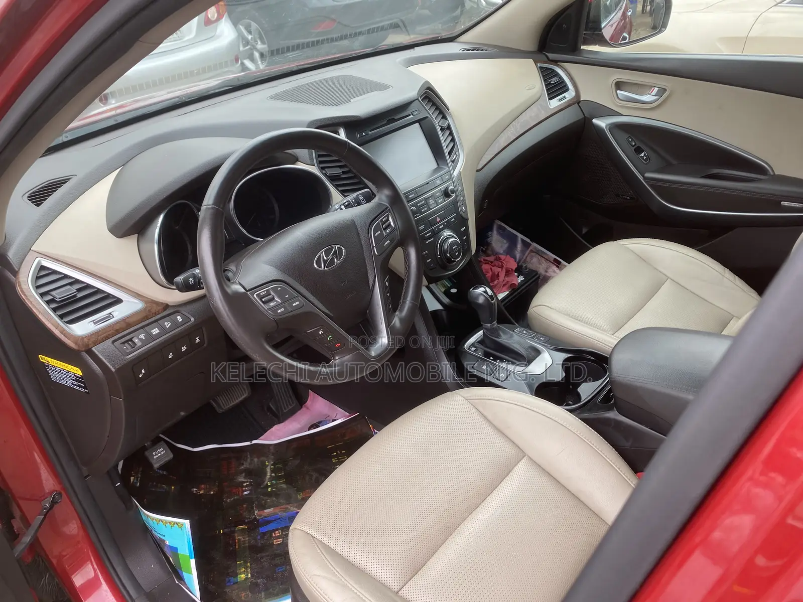 Hyundai Santa Fe SE Ultimate AWD 2018 Red