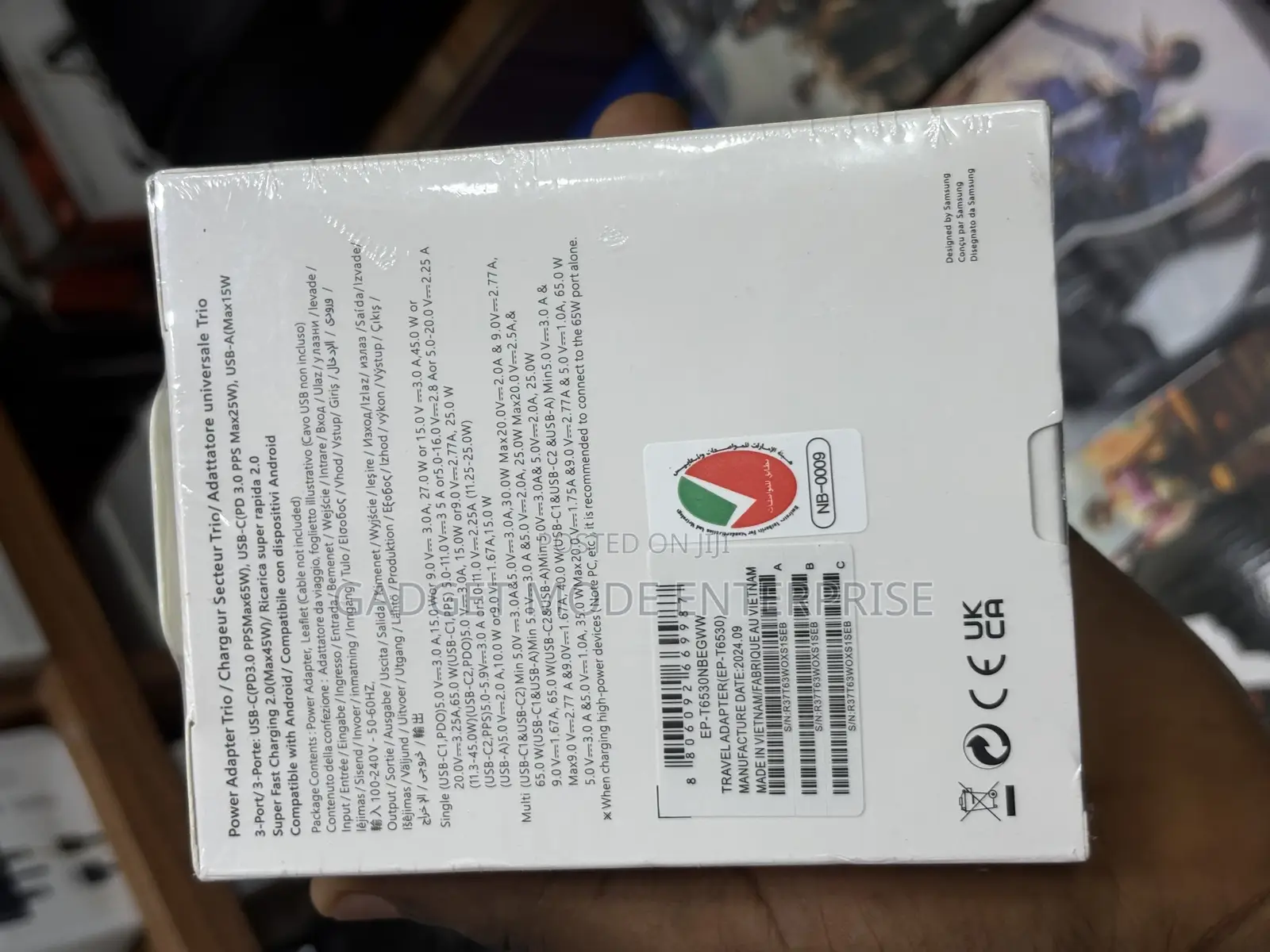 Samsung 65w Pd Power Adapter Trio (Ep-T6530)
