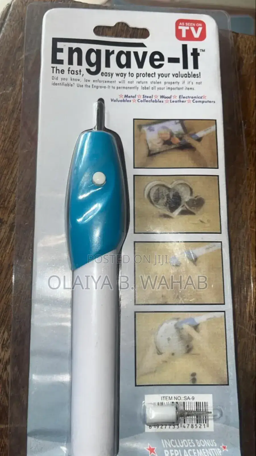 Engrave-It Electric Engraving Pen – Portable