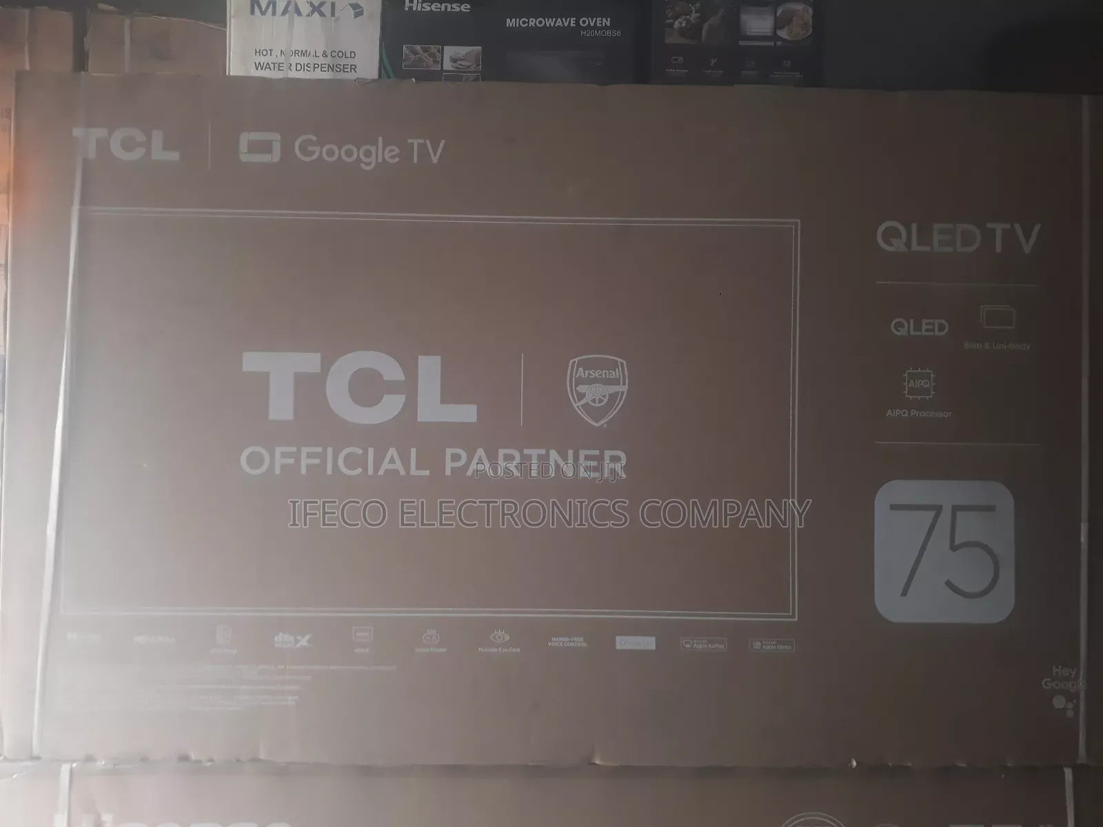 TCL Qled 75 Inches Television