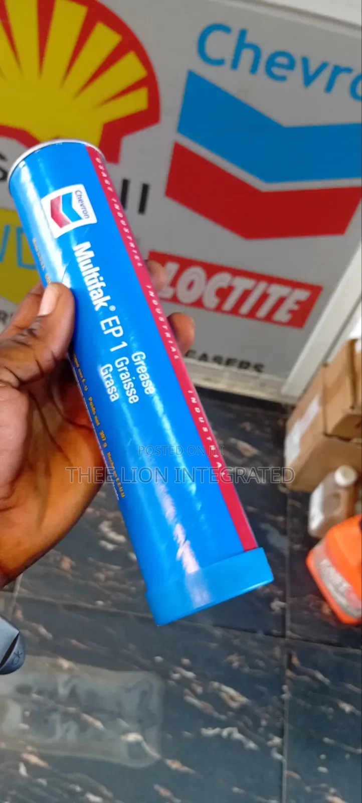 Chevron Multifak Ep 1 Grease Cartridge