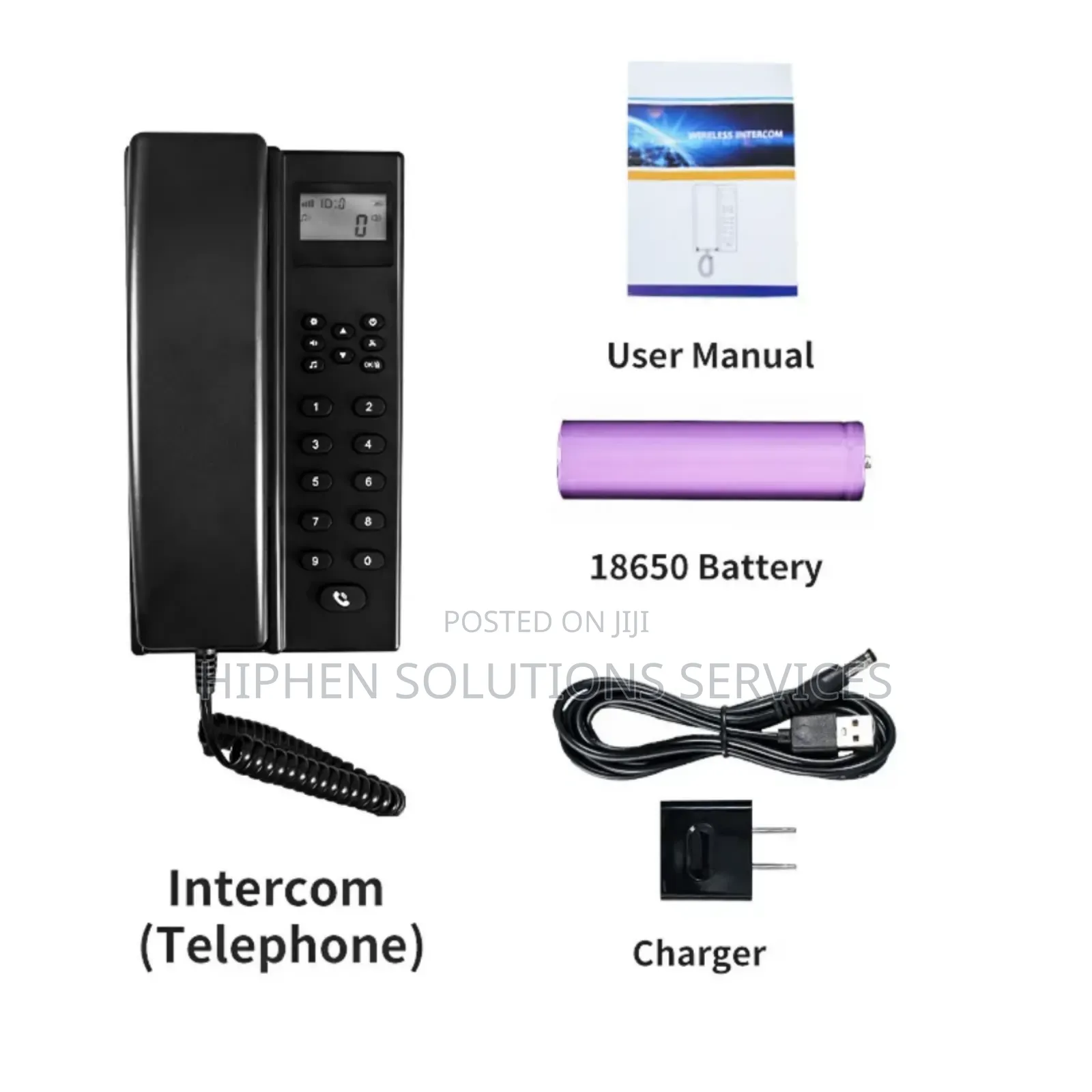 Wireless Intercom System With Display and Camera