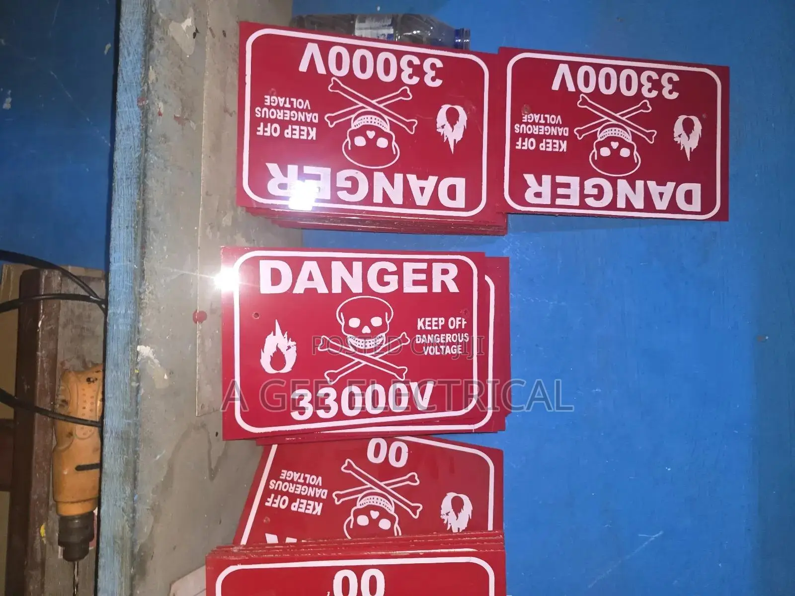 Danger Plates
