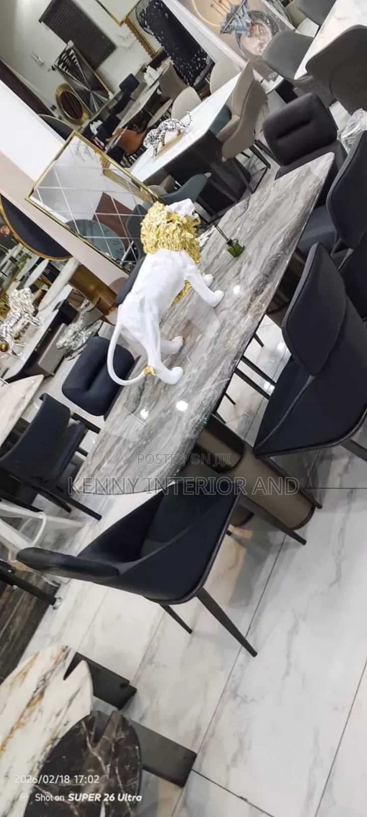 Dinning Table Set by 6 Chair