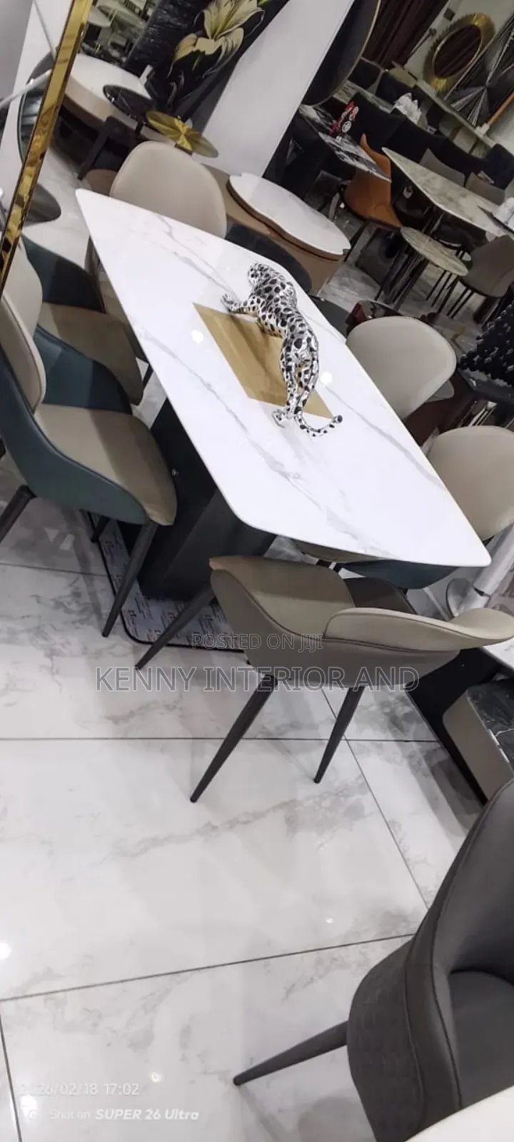 Dinning Table Set by 6 Chair