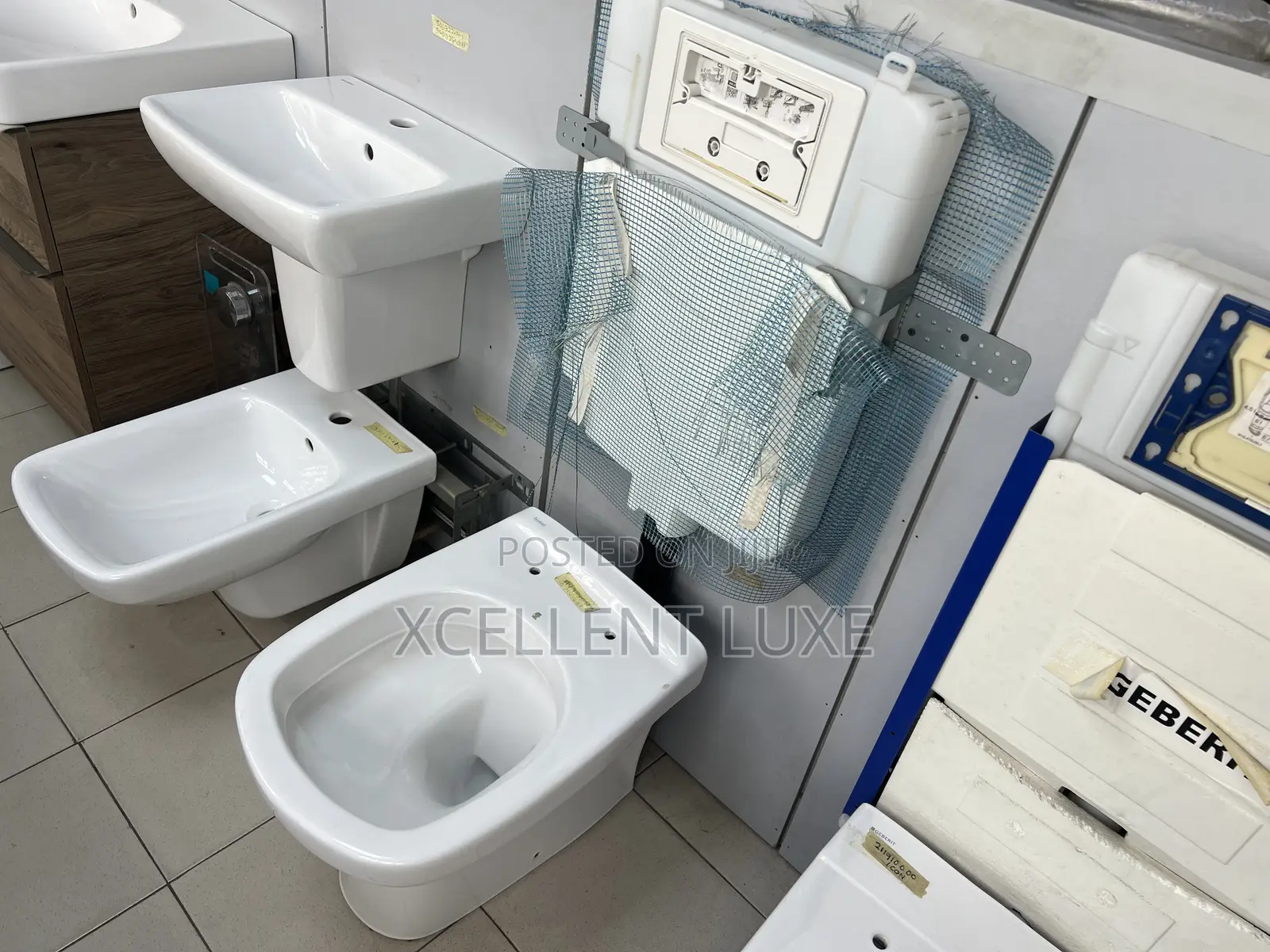 Geberit Doufix Seat On The Floor Wc With A Concealed Cistern