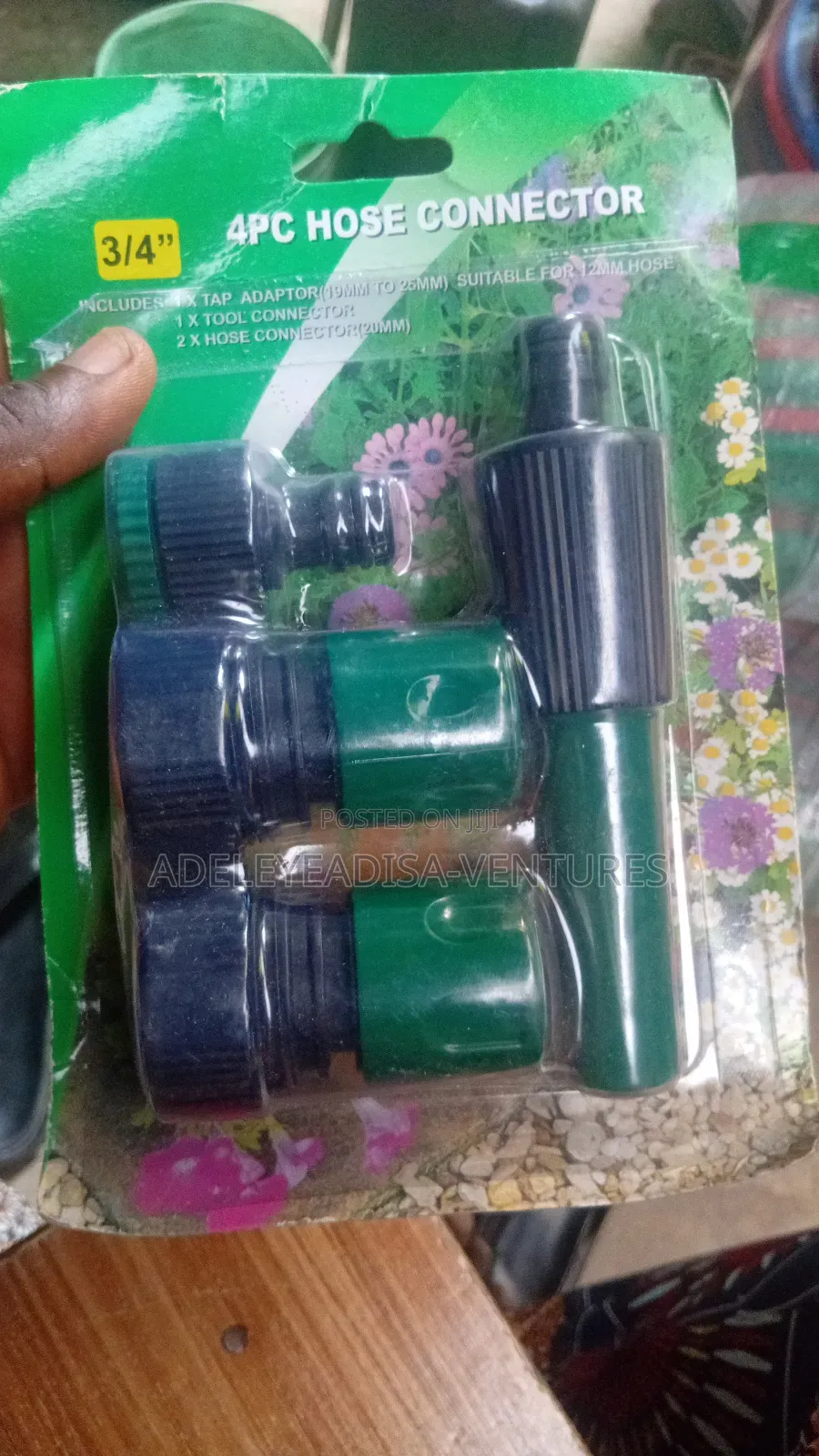Hose Sprinkler With Connector 3/4