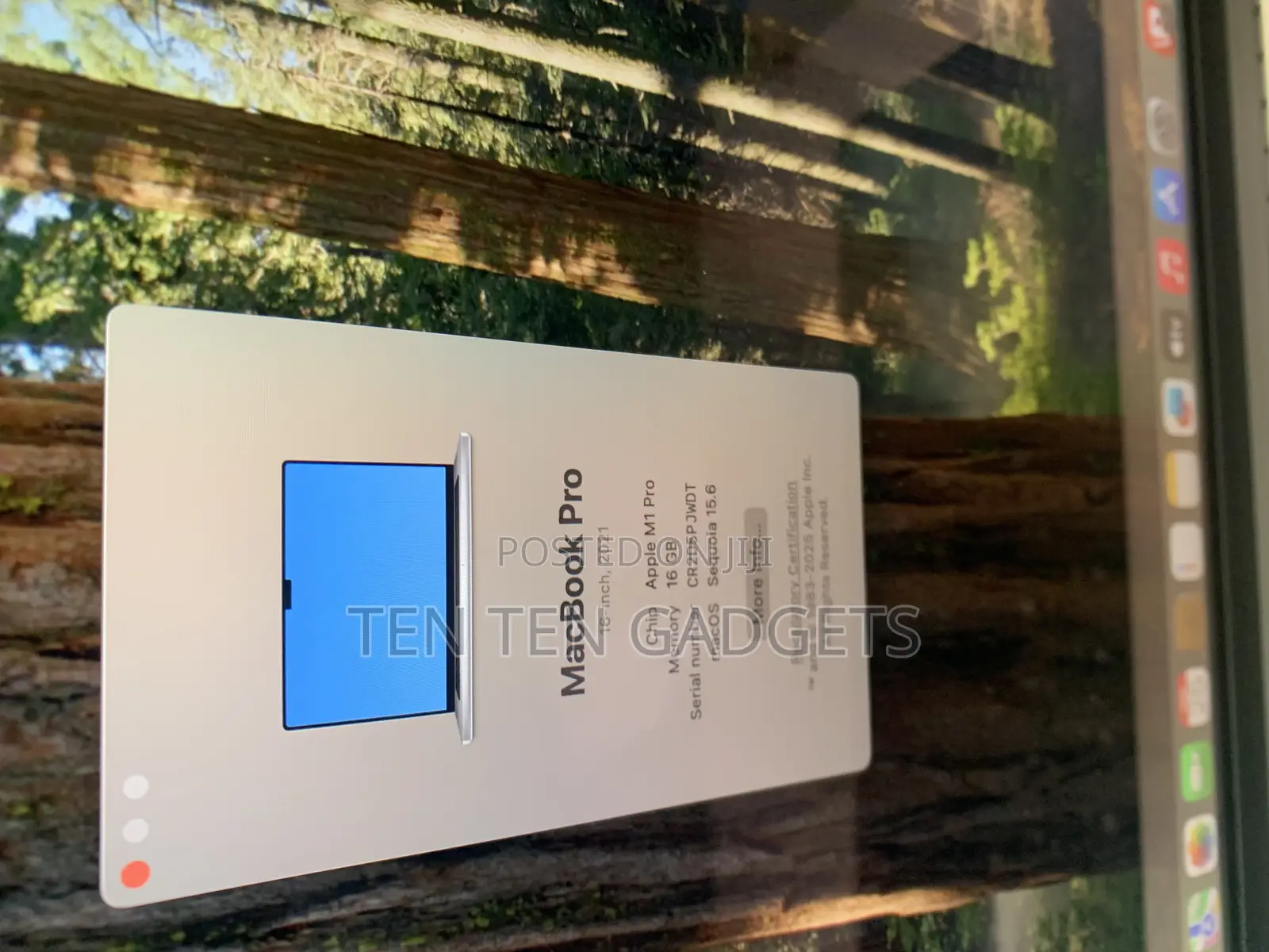 Laptop Apple MacBook Pro 2021 M1 16GB Apple M1 SSD 512GB