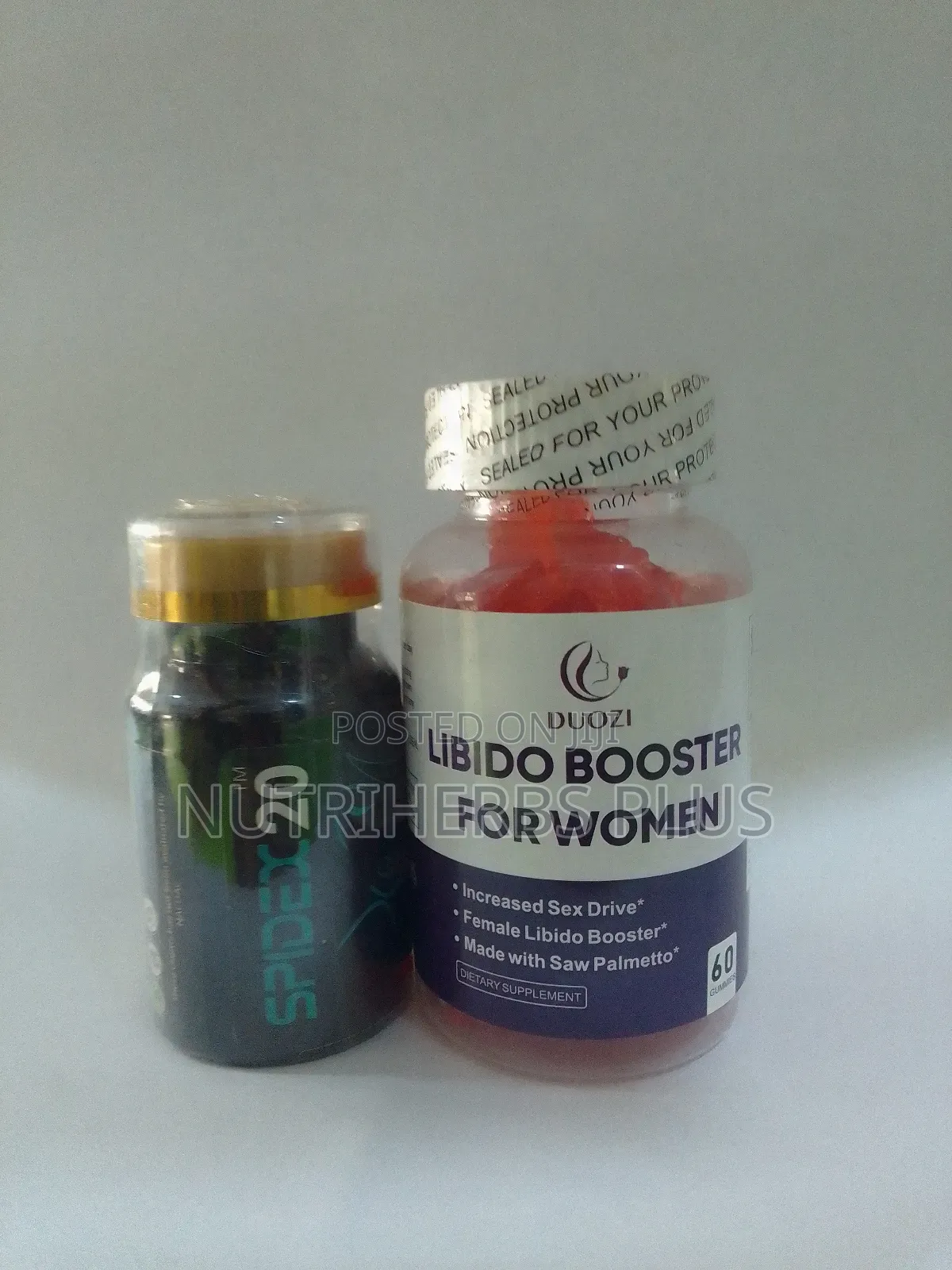 Spidex 20 + Libido Booster for Women Gummies: For Libido Boosting