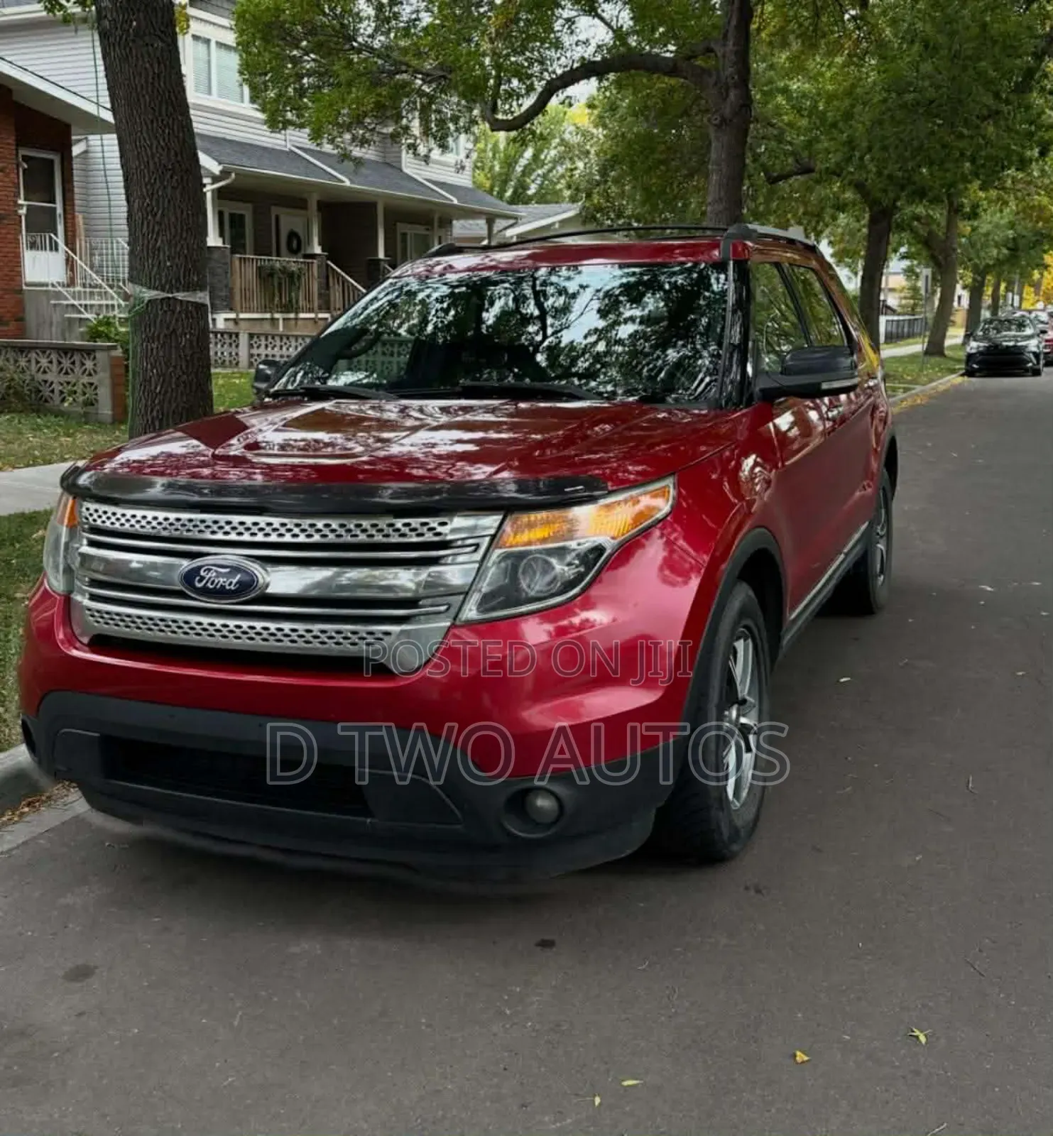 Ford Explorer XLT 4dr FWD (2.0L 4cyl 6A) 2013 Red