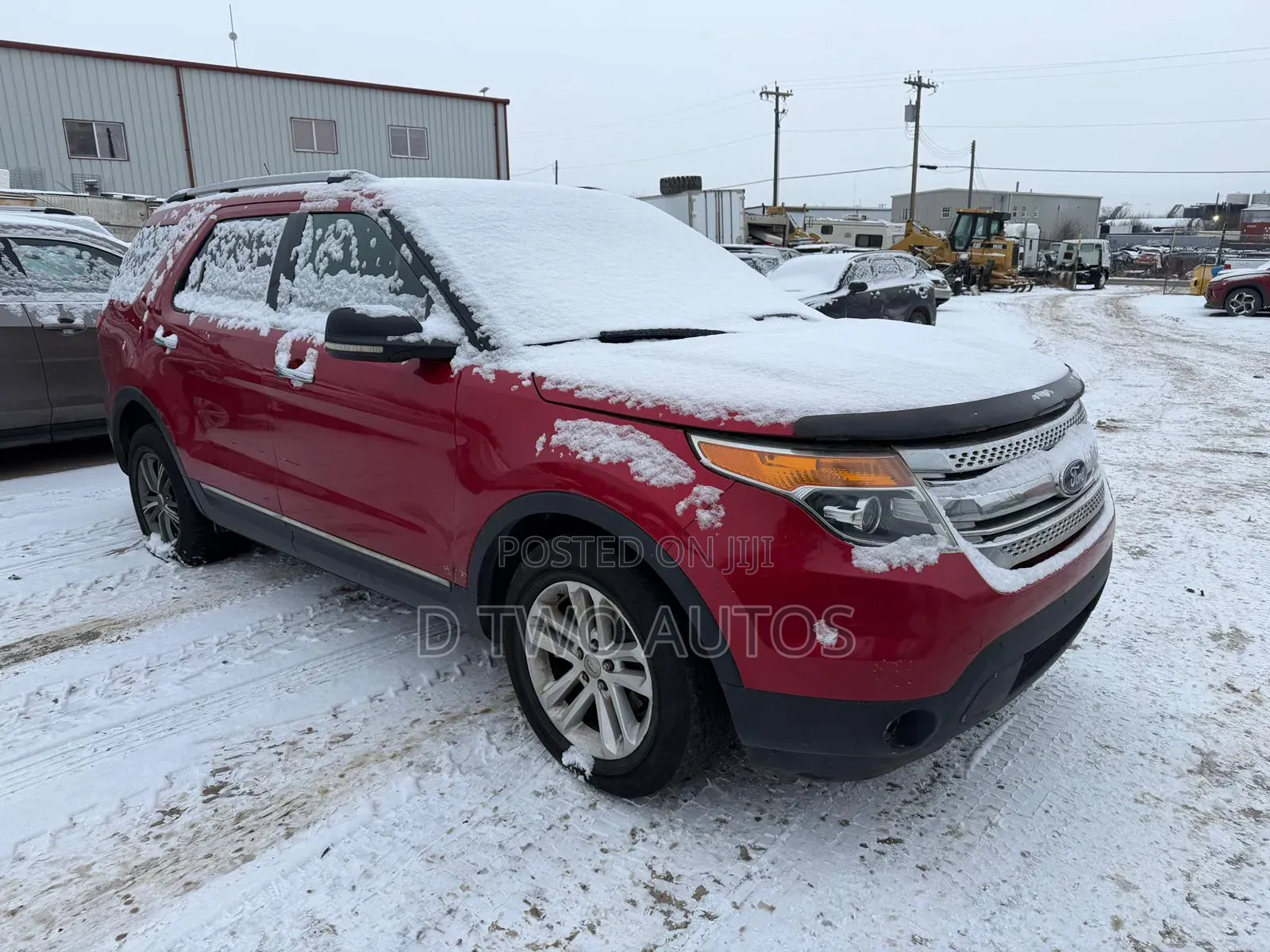 Ford Explorer XLT 4dr FWD (2.0L 4cyl 6A) 2013 Red