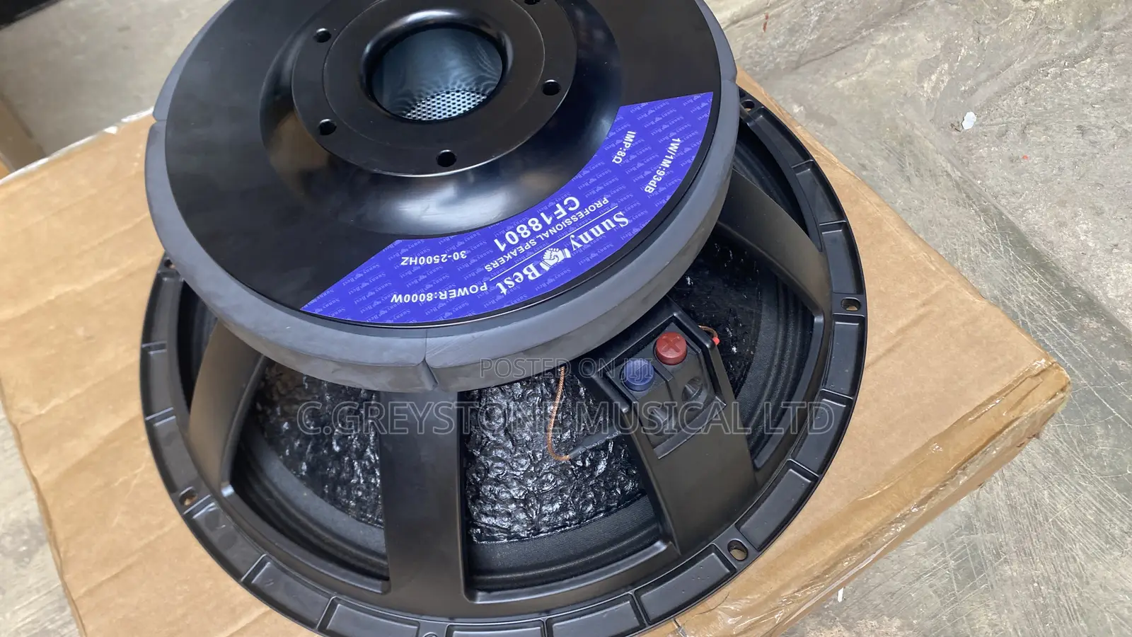 Sb 18801 18inches Sub Speaker 125coil