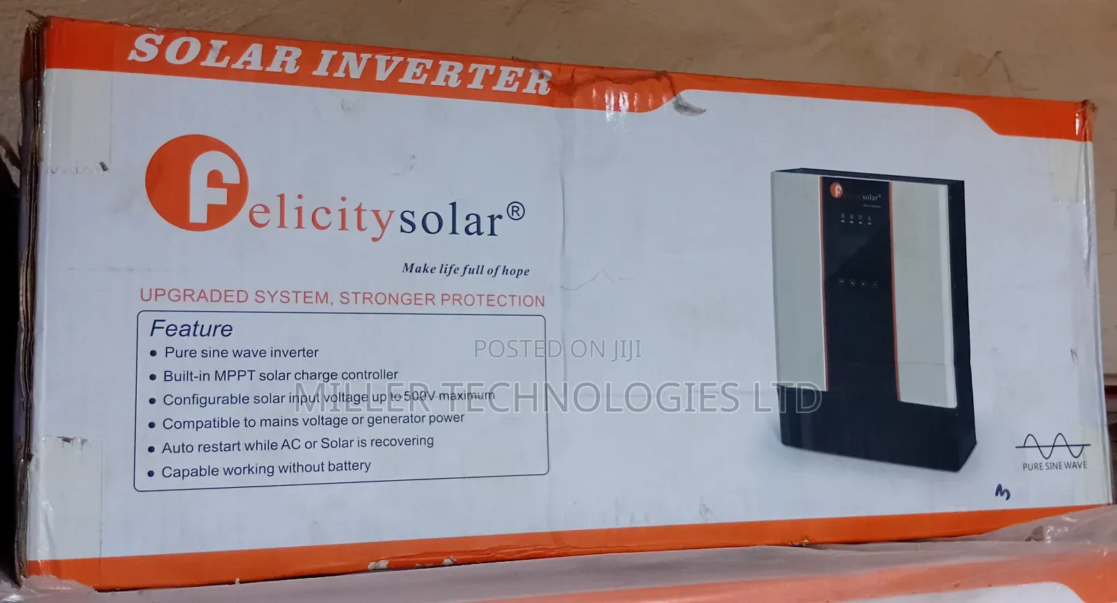 Felicity Hybrid Inverter 3kva