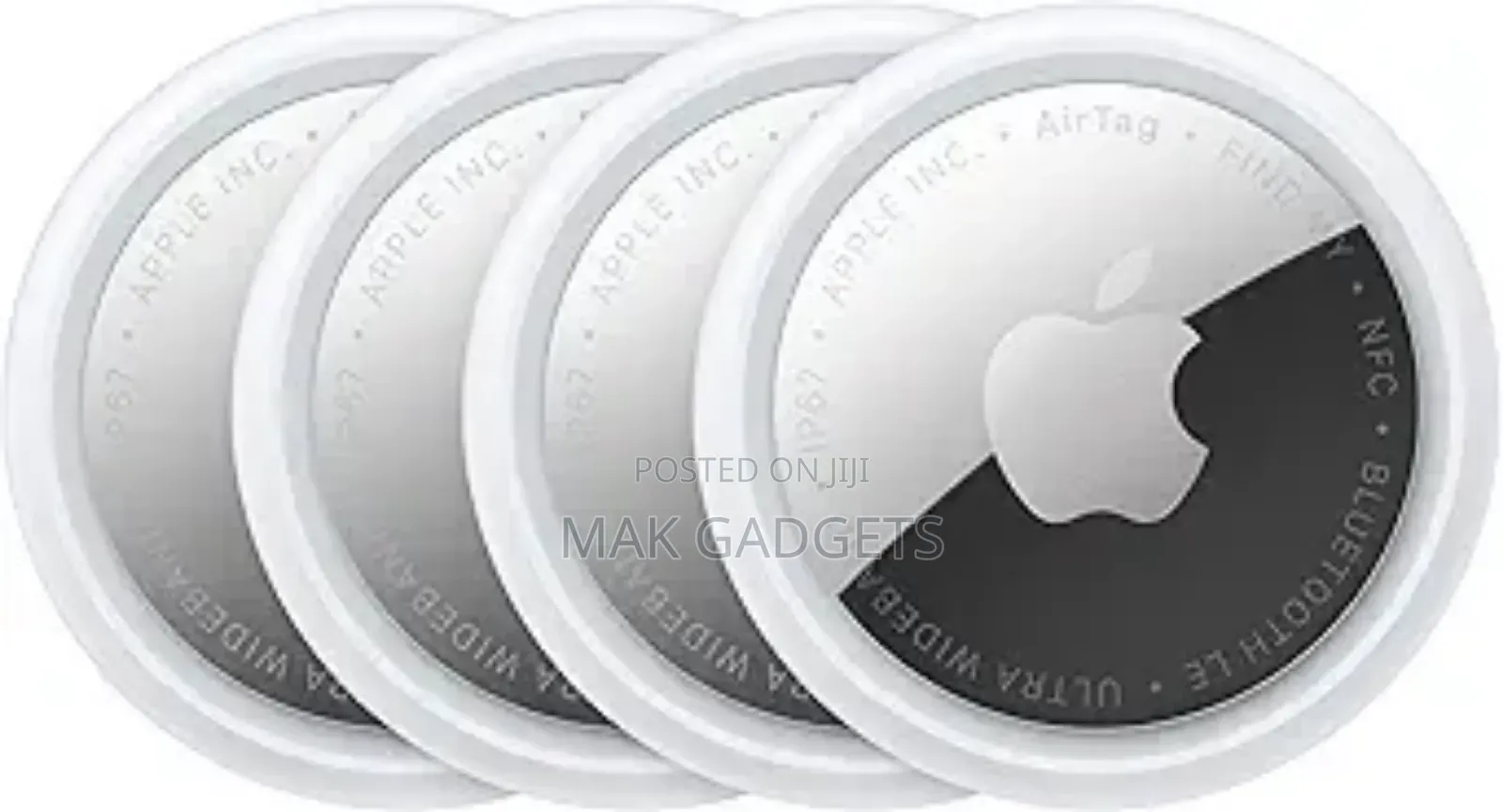 Apple Airtag (2nd Generation) - 4 Pack: Tracker For Keychain, Wallet,