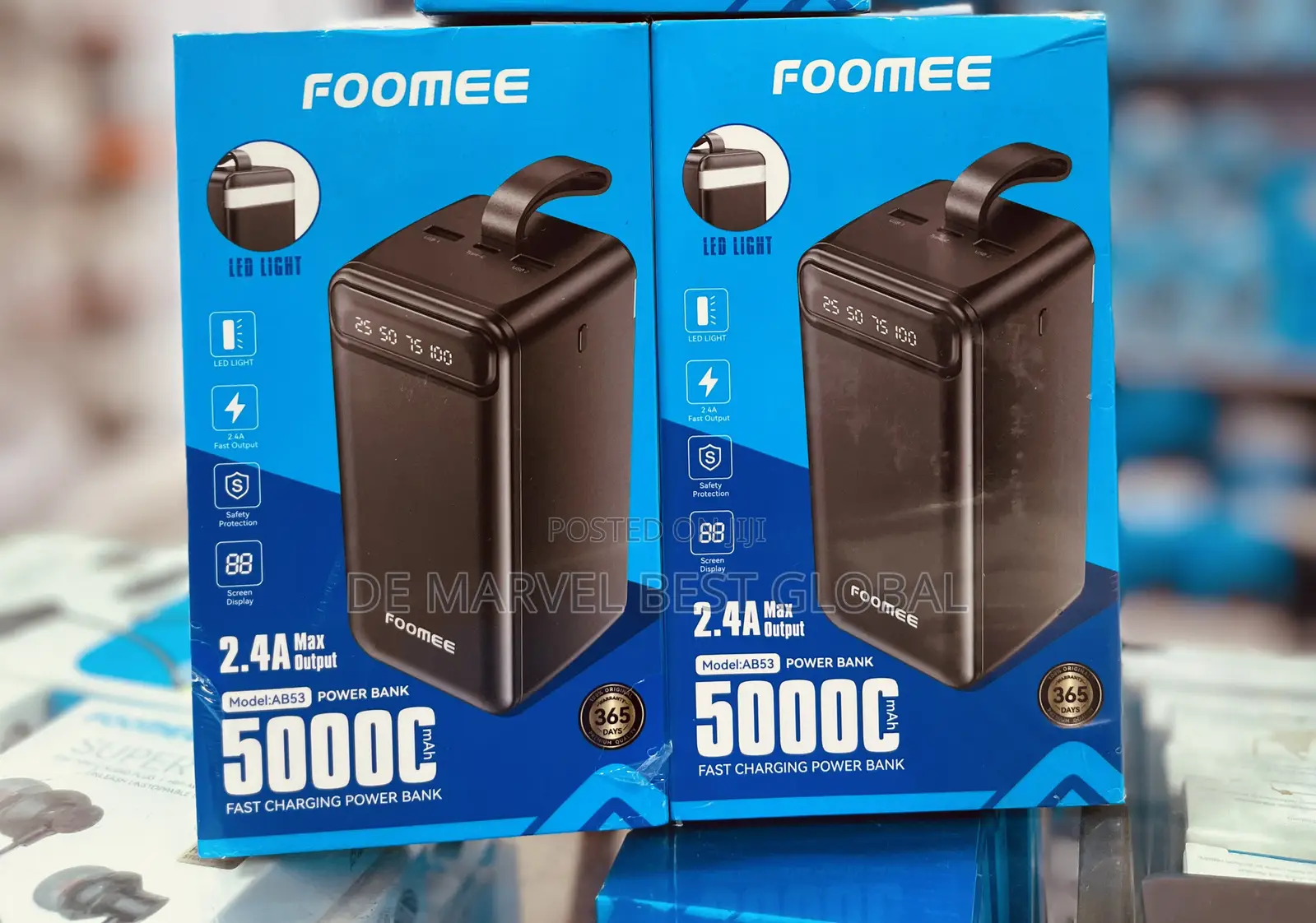 Foomee Power Bank 50000mah
