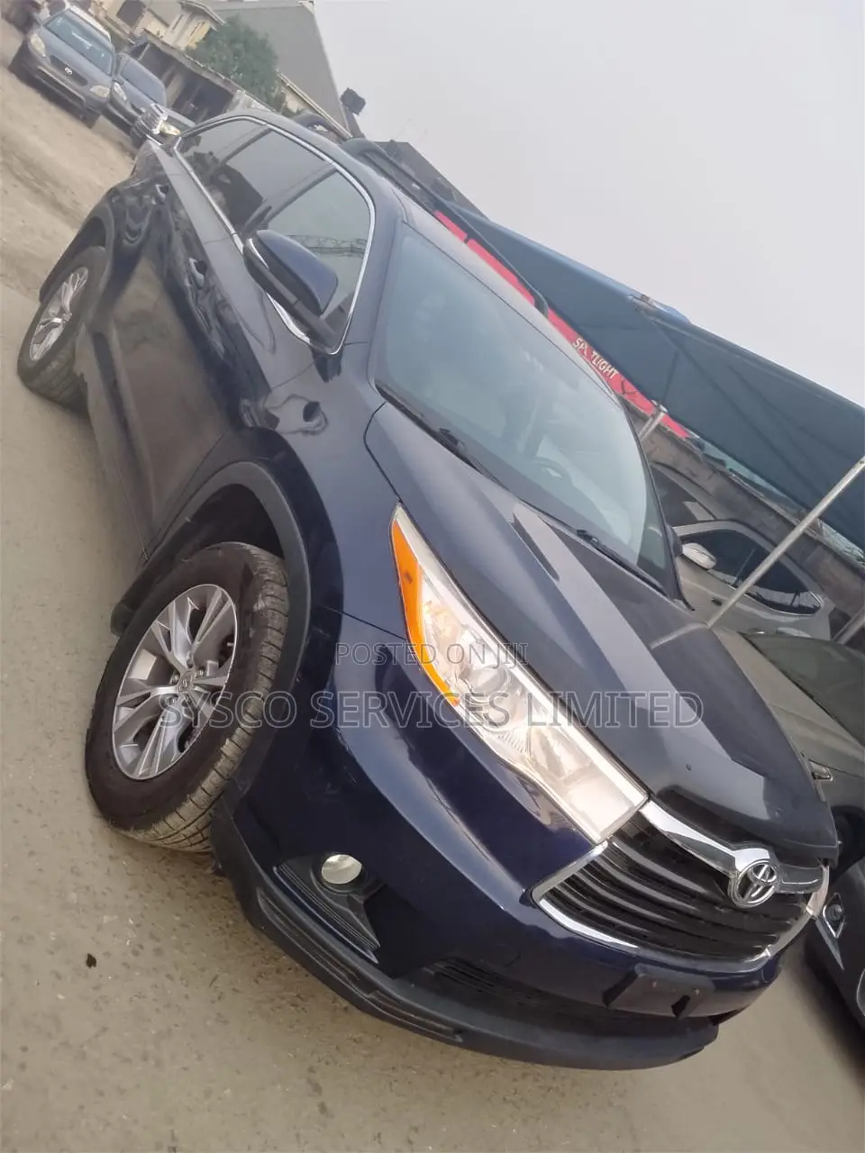 Toyota Highlander LE 4dr SUV AWD (3.5L 6cyl 6A) 2014 Blue