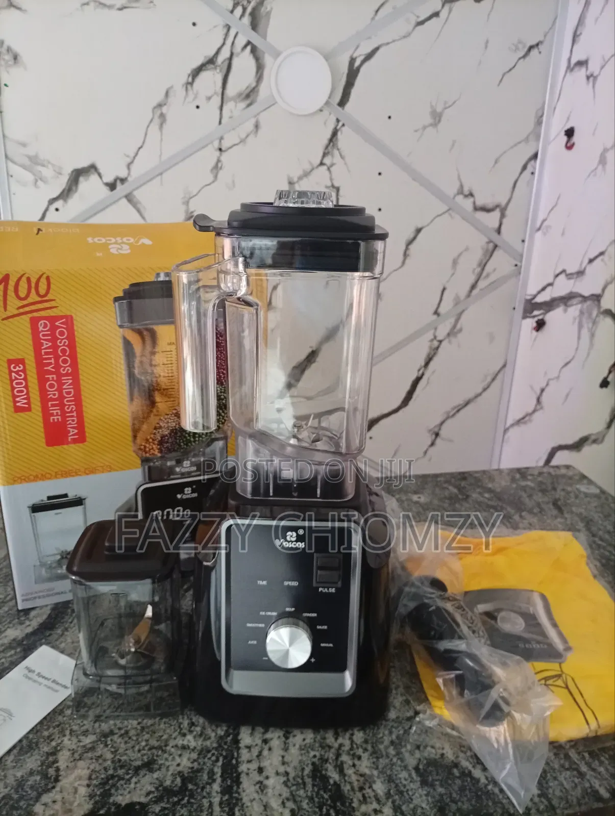 Voscos 3liter 3200watts Blender