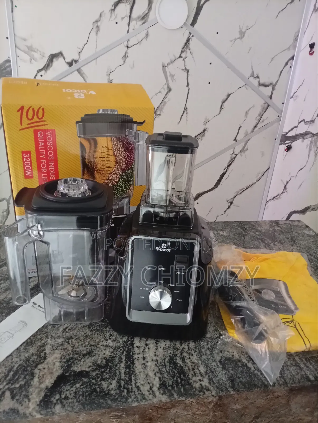 Voscos 3liter 3200watts Blender