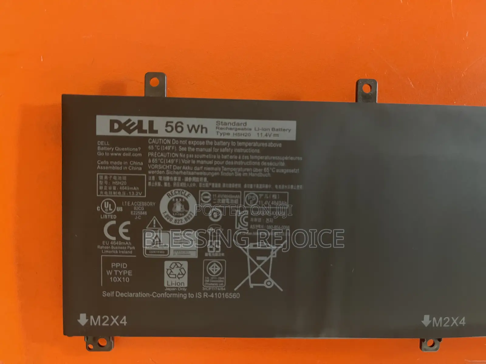 Dell 56wh/ H5h20 XPS 15 Series