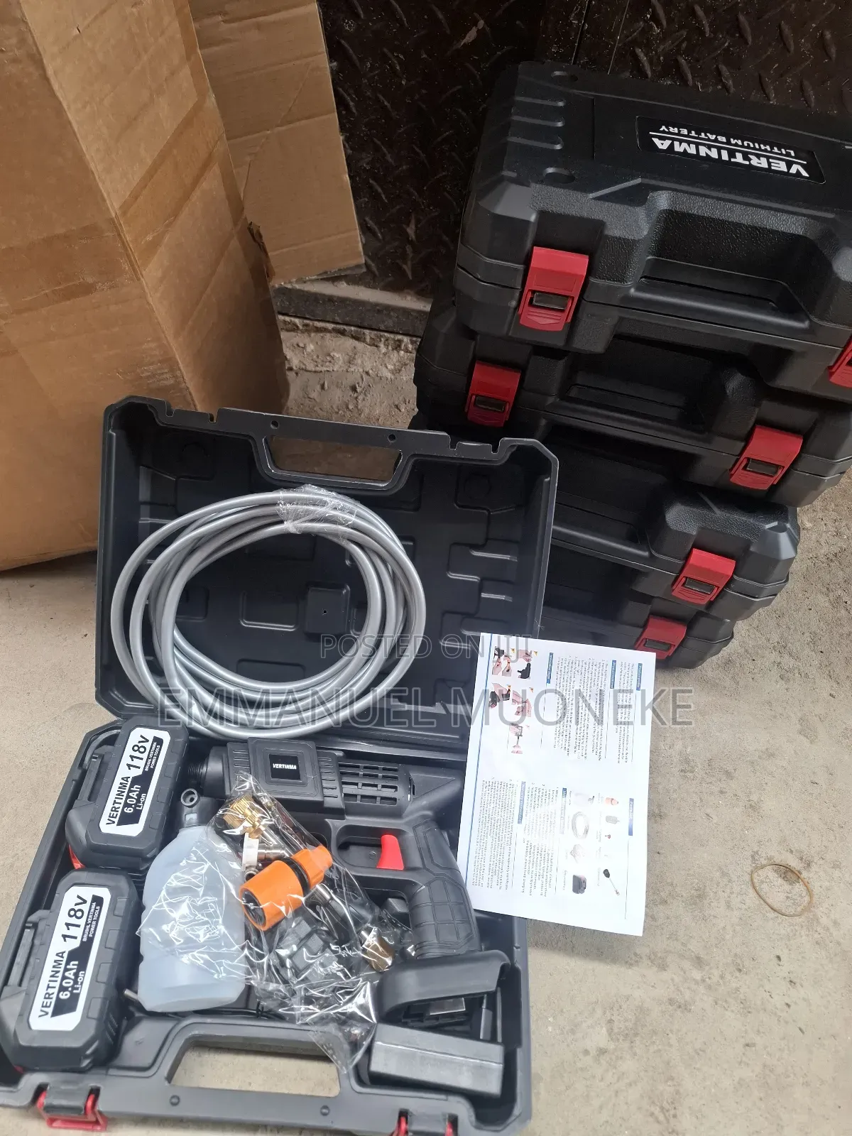 Cordless High Pressure Car Washer