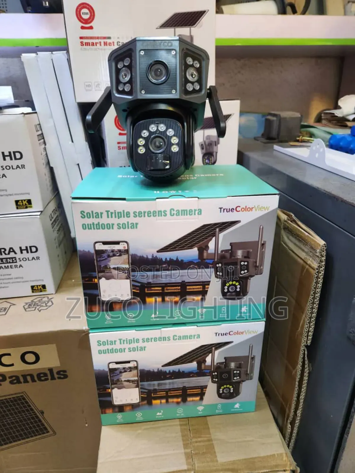Solar CCTV Wifi Camera