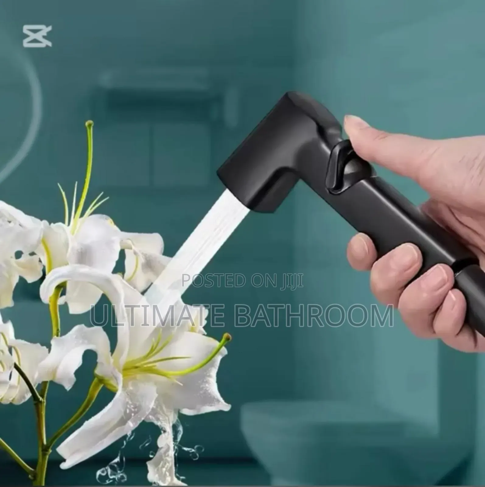Black High Quality Bum Bum Washer