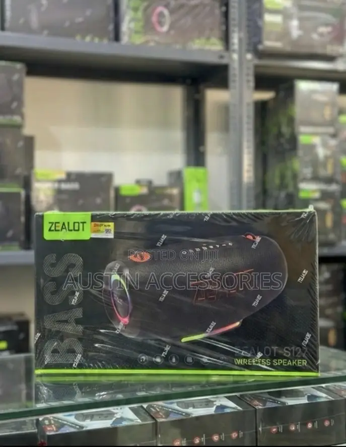 Zealot S127 100w Portable Bluetooth Speaker - Rgb, Ipx6, 24000mah