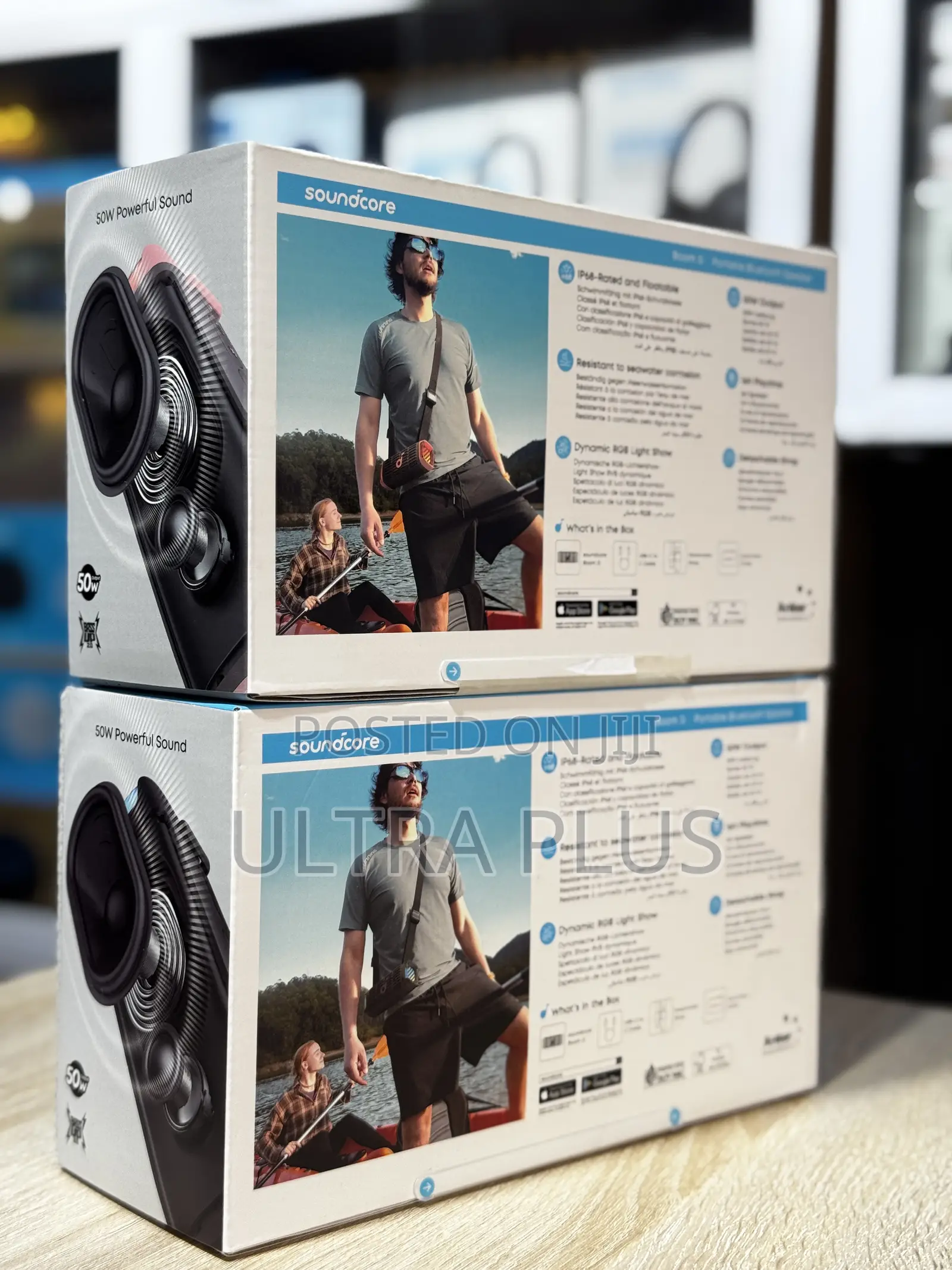 Anker Soundcore Boom 3i By Anker, Compact Outdoor Speaker, Ip68